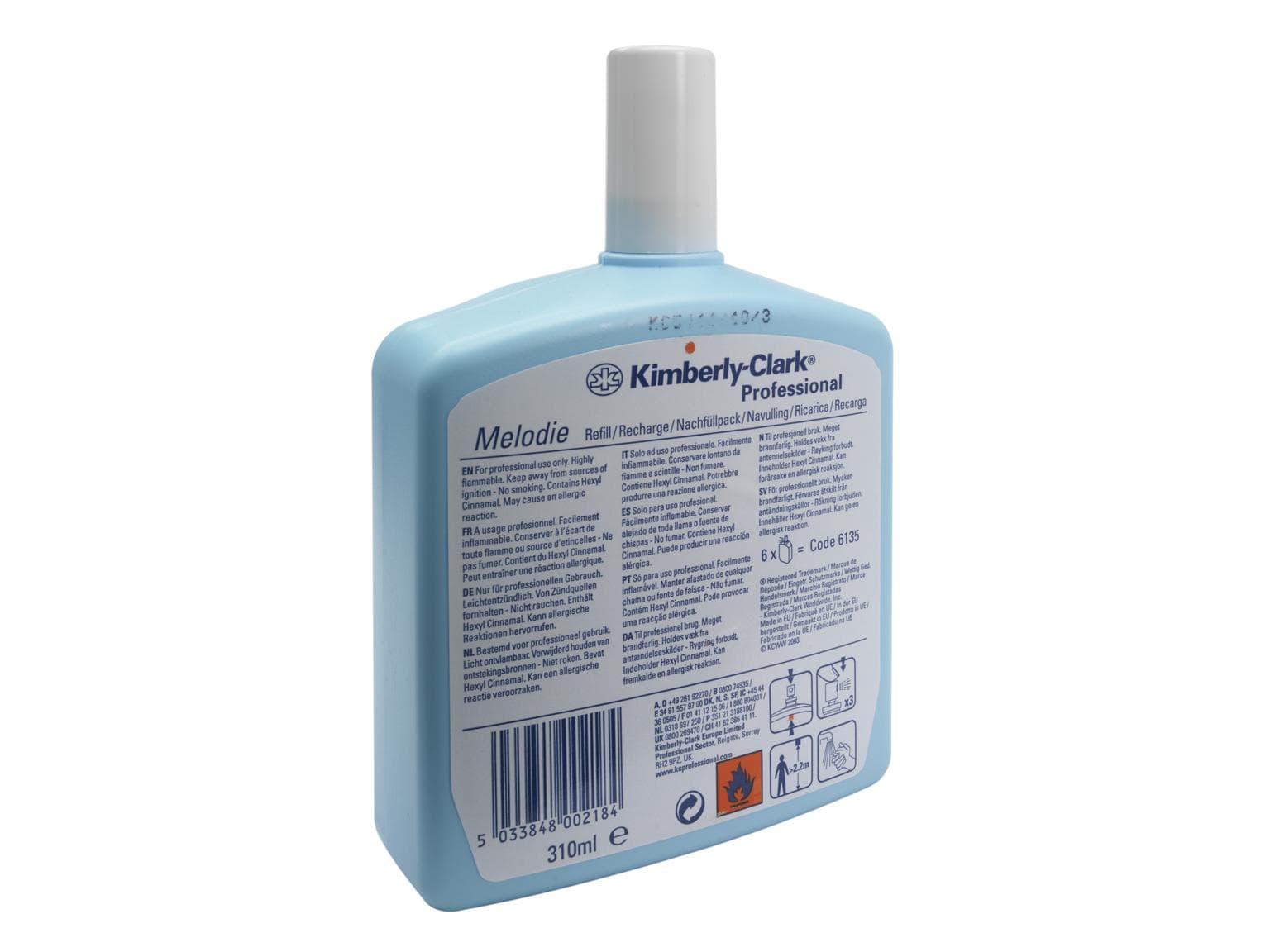 Duftflasche KimberlyClark 310 ml Melodie (blumig)für Lufterfrischungssysteme