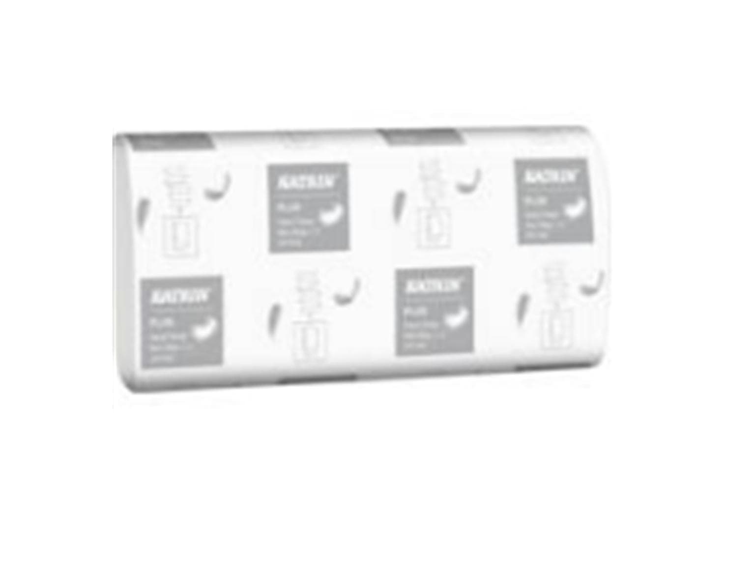 Falthandtücher Katrin Plus NonStop L3, hochweiss, 3-lagig, 20.3 x 32 cm,