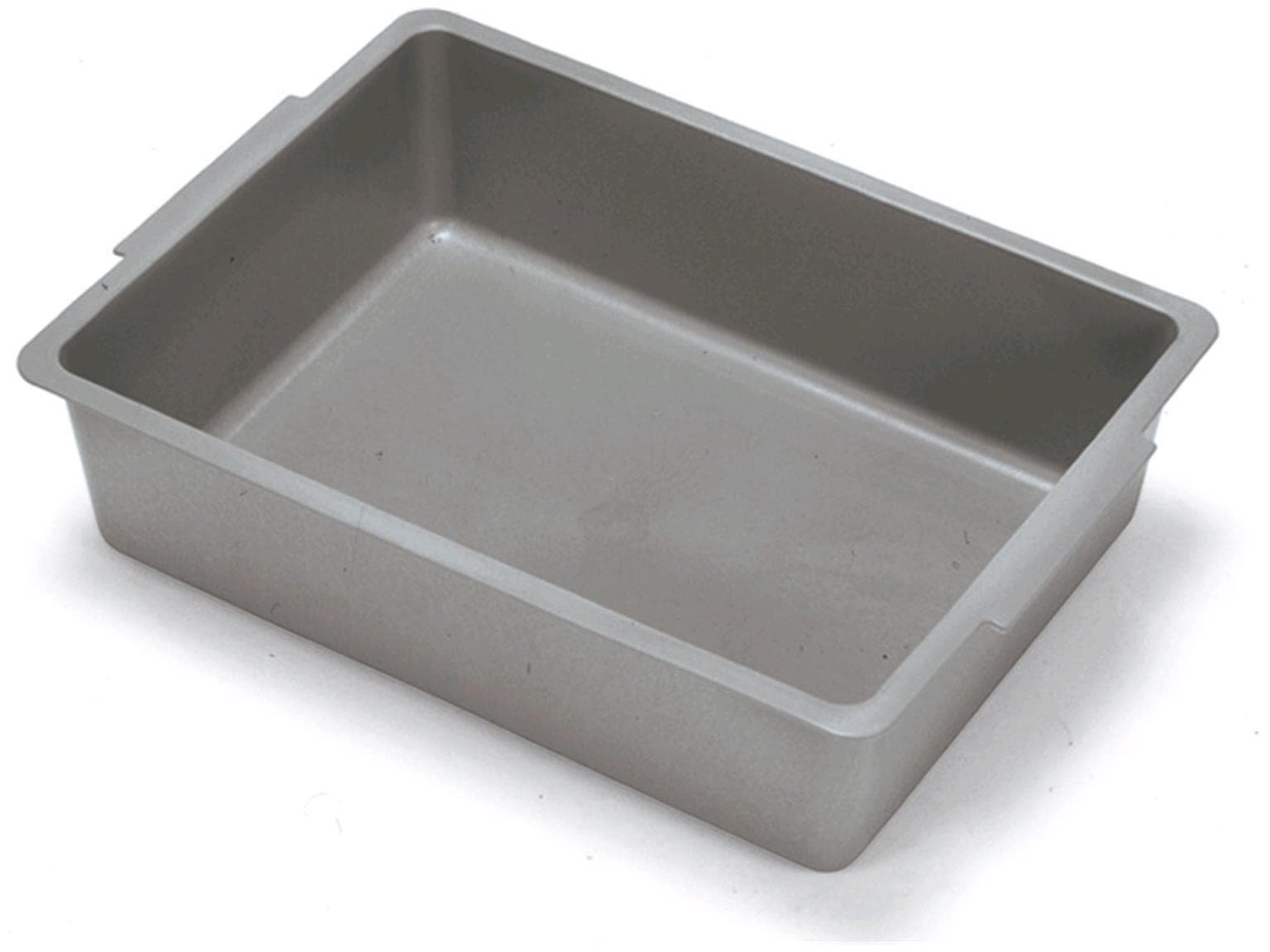 Ablageschale 120 mm tief ohne Deckel, ohne Facheinteilung, grau