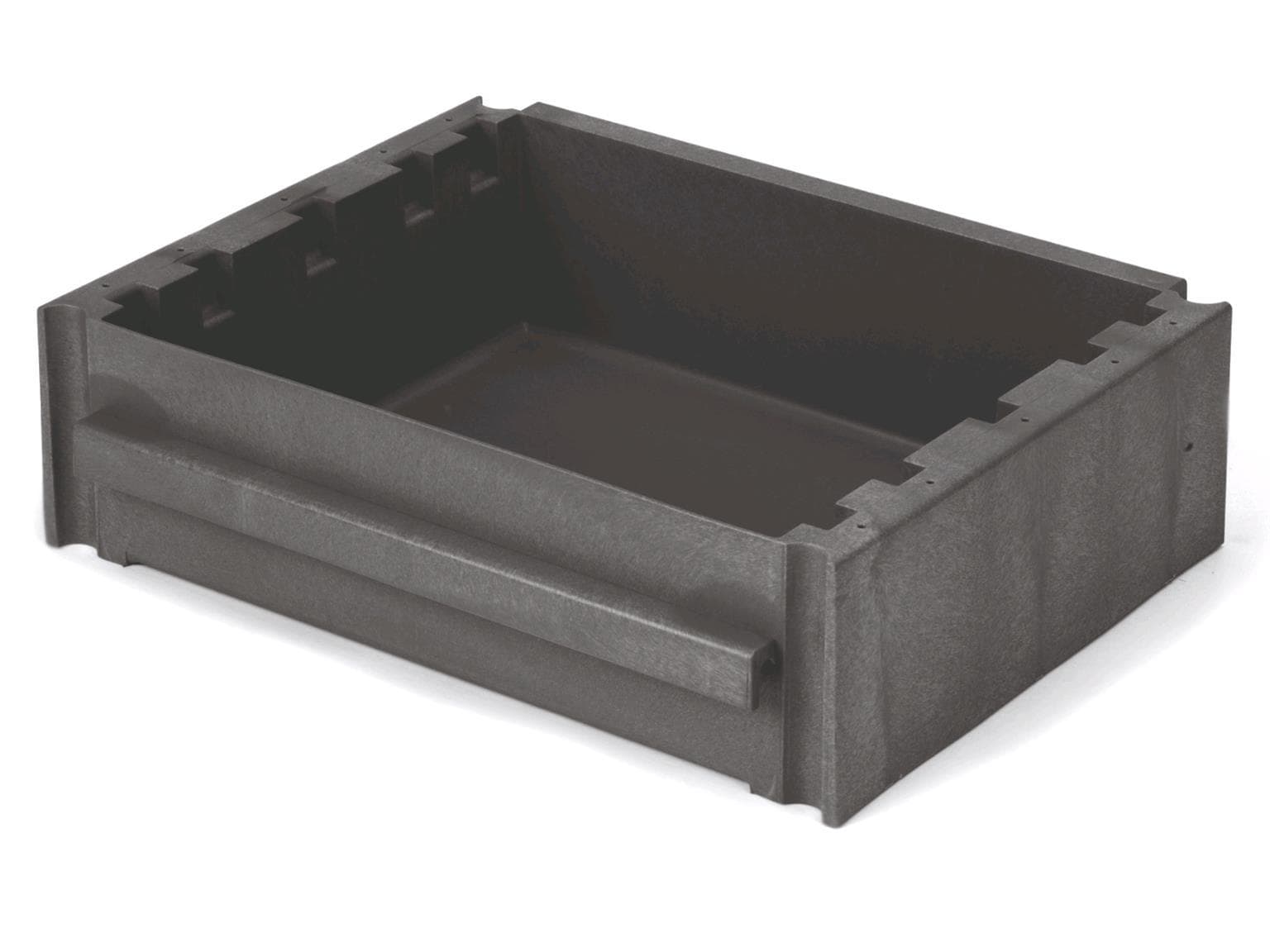 Ablageschale ohne Facheinteilung, graphit