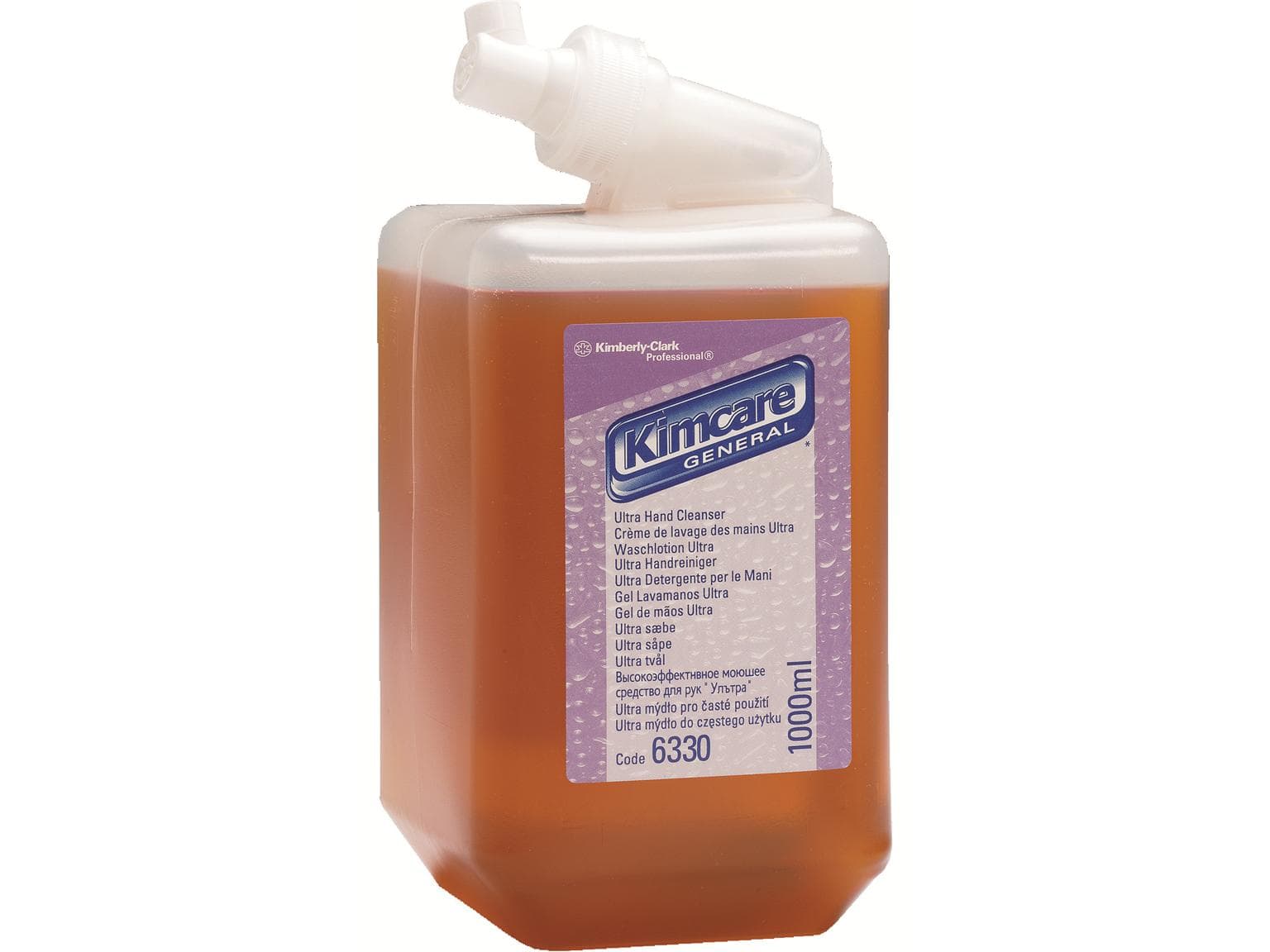 Waschlotion Ultra Kimcare 1 Lt. caramel leicht parfümiert mit pflegendem Schaum