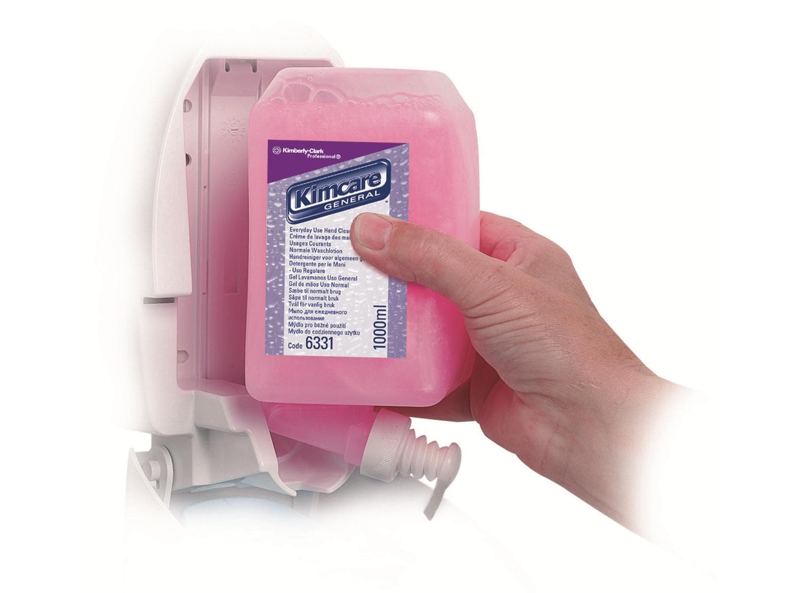 Waschlotion Kimcare 1 Lt. pink Normale Waschlotion