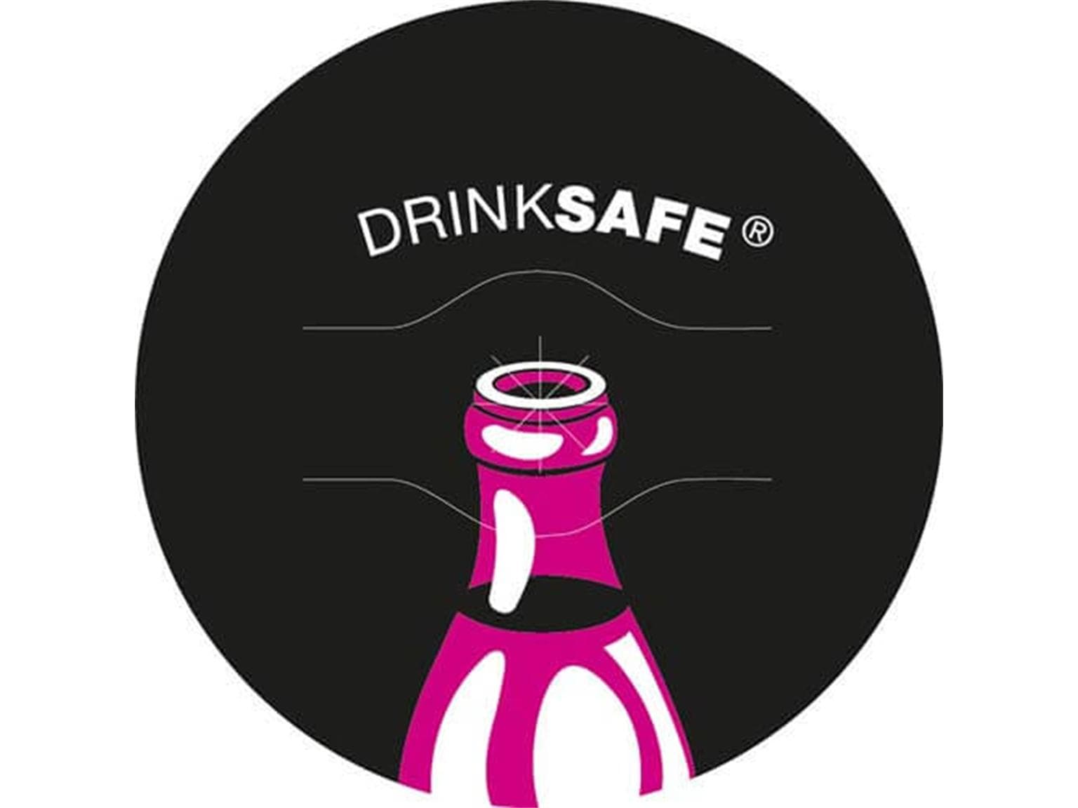 Flaschencaps Karton, 77 mm, Drinksafe, Flasche