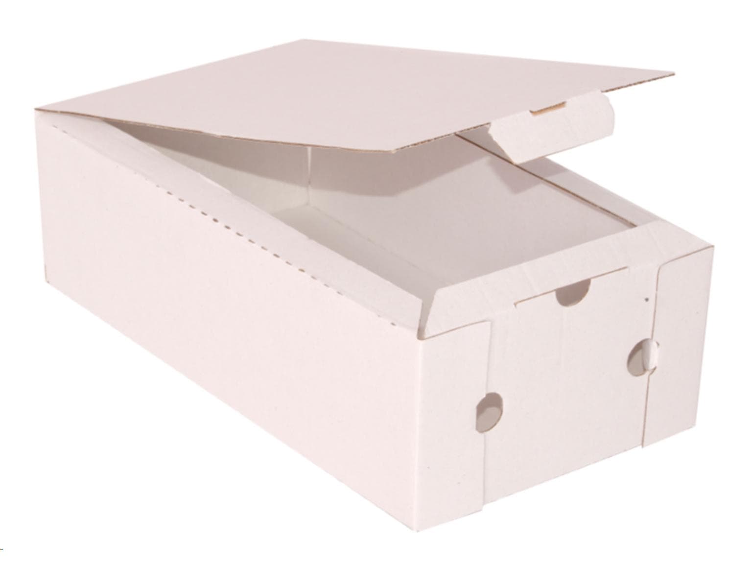 Pizzakarton 32,5 x 18 x 10 cm Qualität KBSKB/E, unbedruckt