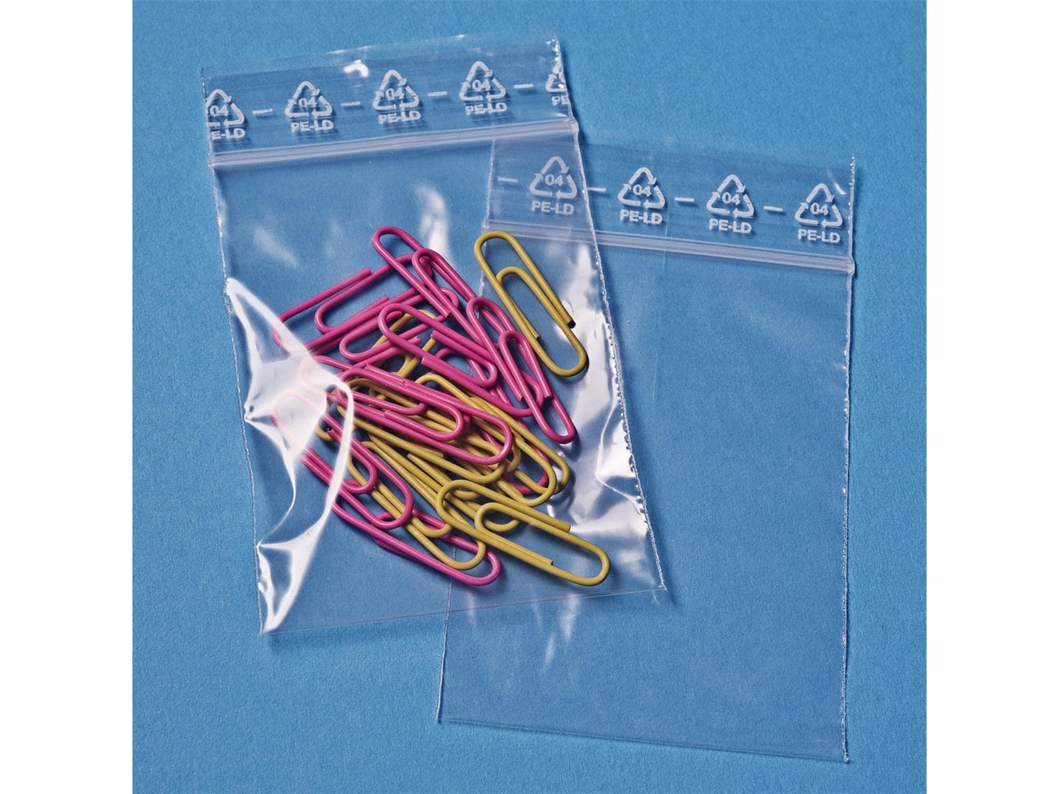 Minidruckverschlussbeutel 350 x 450 mm 0.05 mm, transp., ohne Beschriftungsfeld