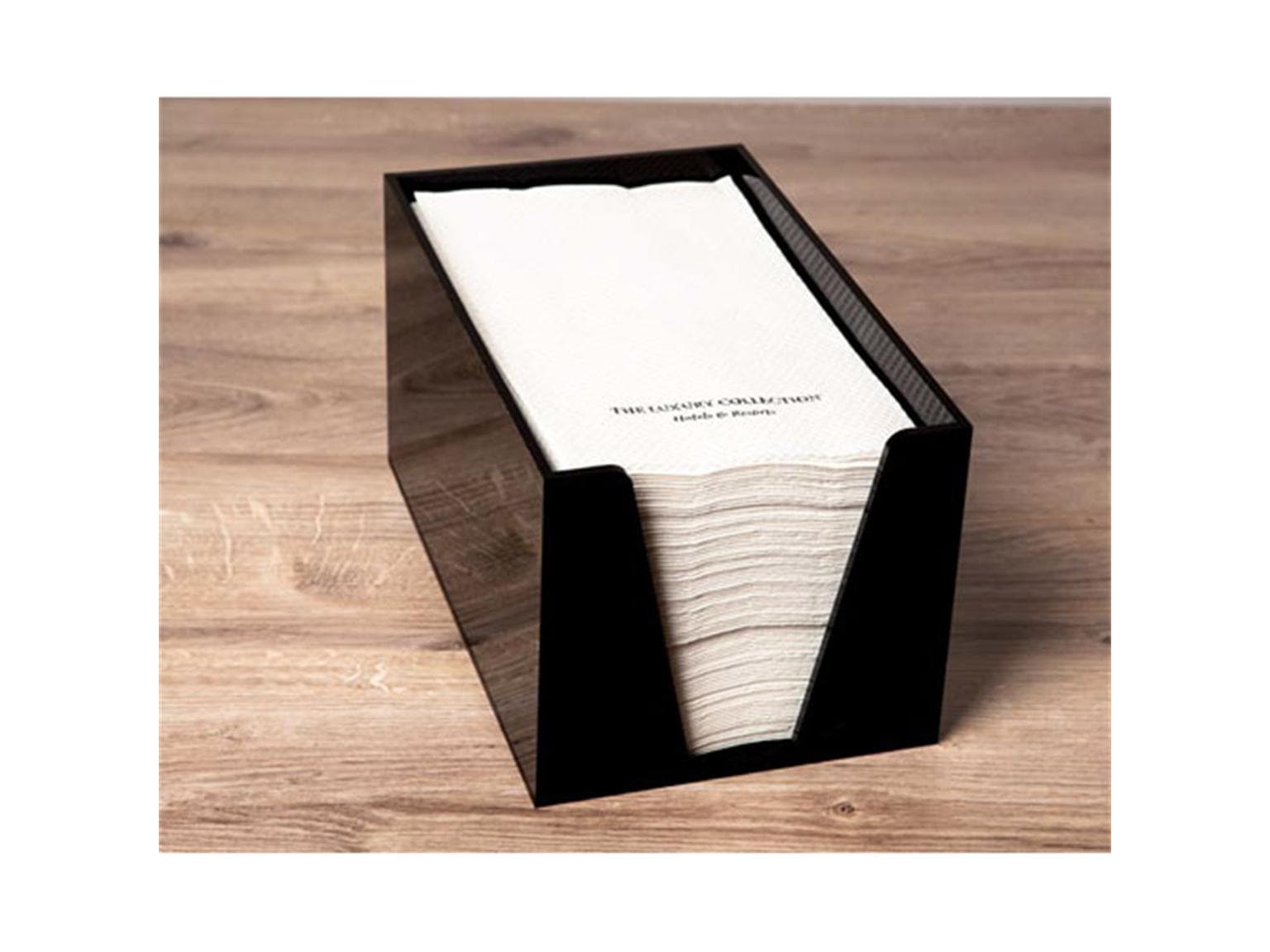 Handtuch-Spenderbox, 17x27x15 cm, für COSA-Handtücher, schwarz