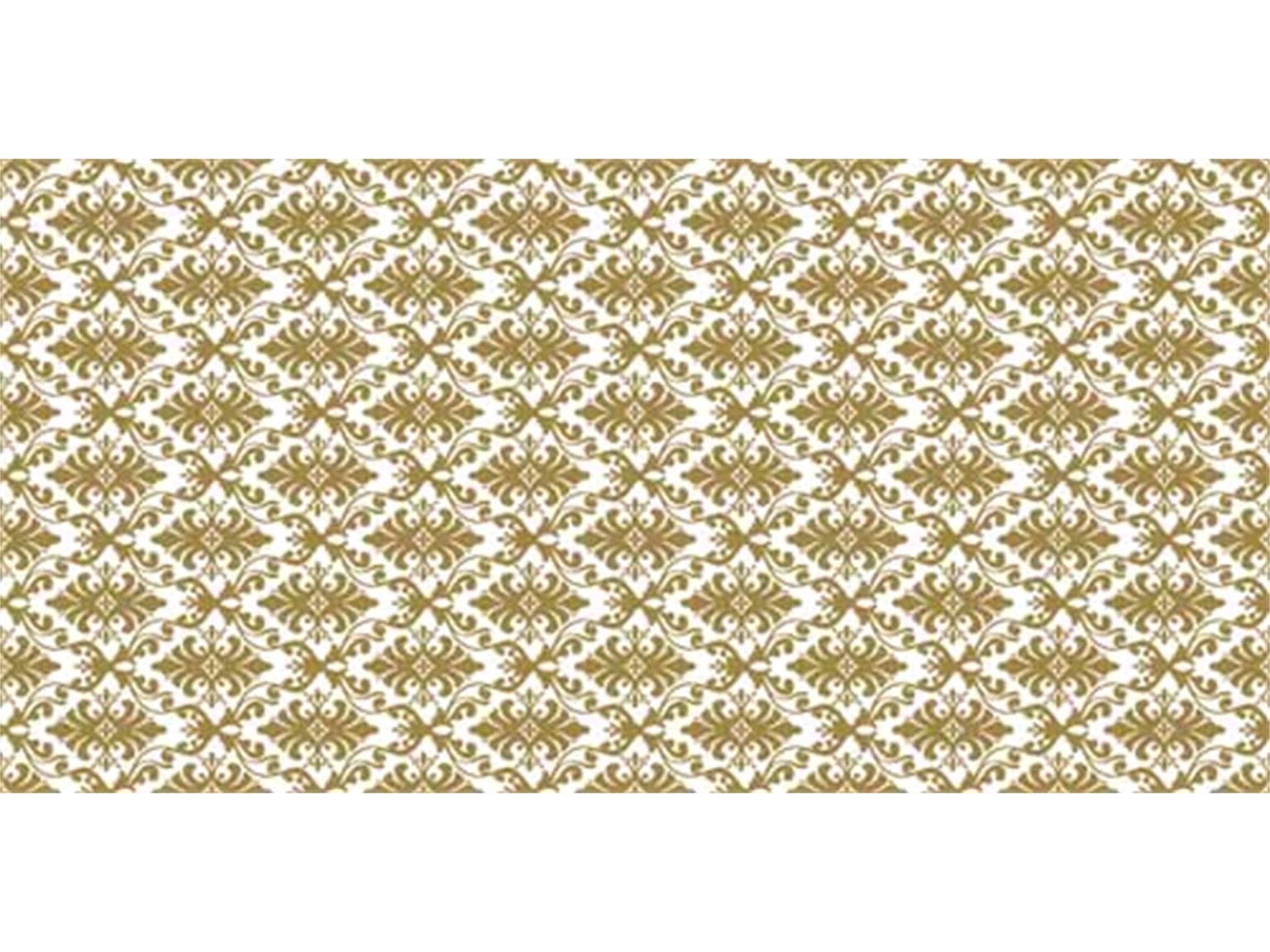 Tischläufer Airlaid 70 gm2, 40cm x 24lfm gold, "VERA-ORNAMENTIK"