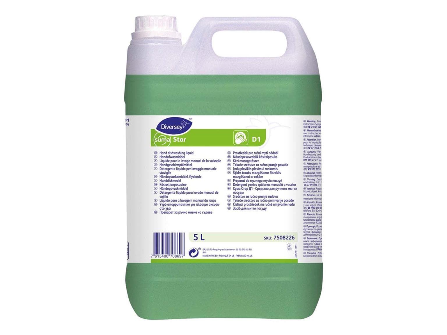 Suma Star D1 mildes Handgeschirrspülmittel