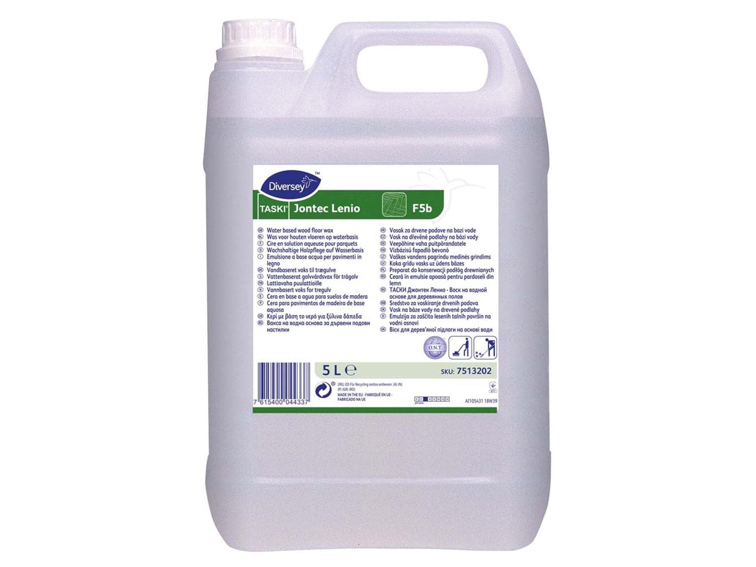 TASKI Jontec Lenio F5b, wachshaltige Holzpflege auf Wasserbasis