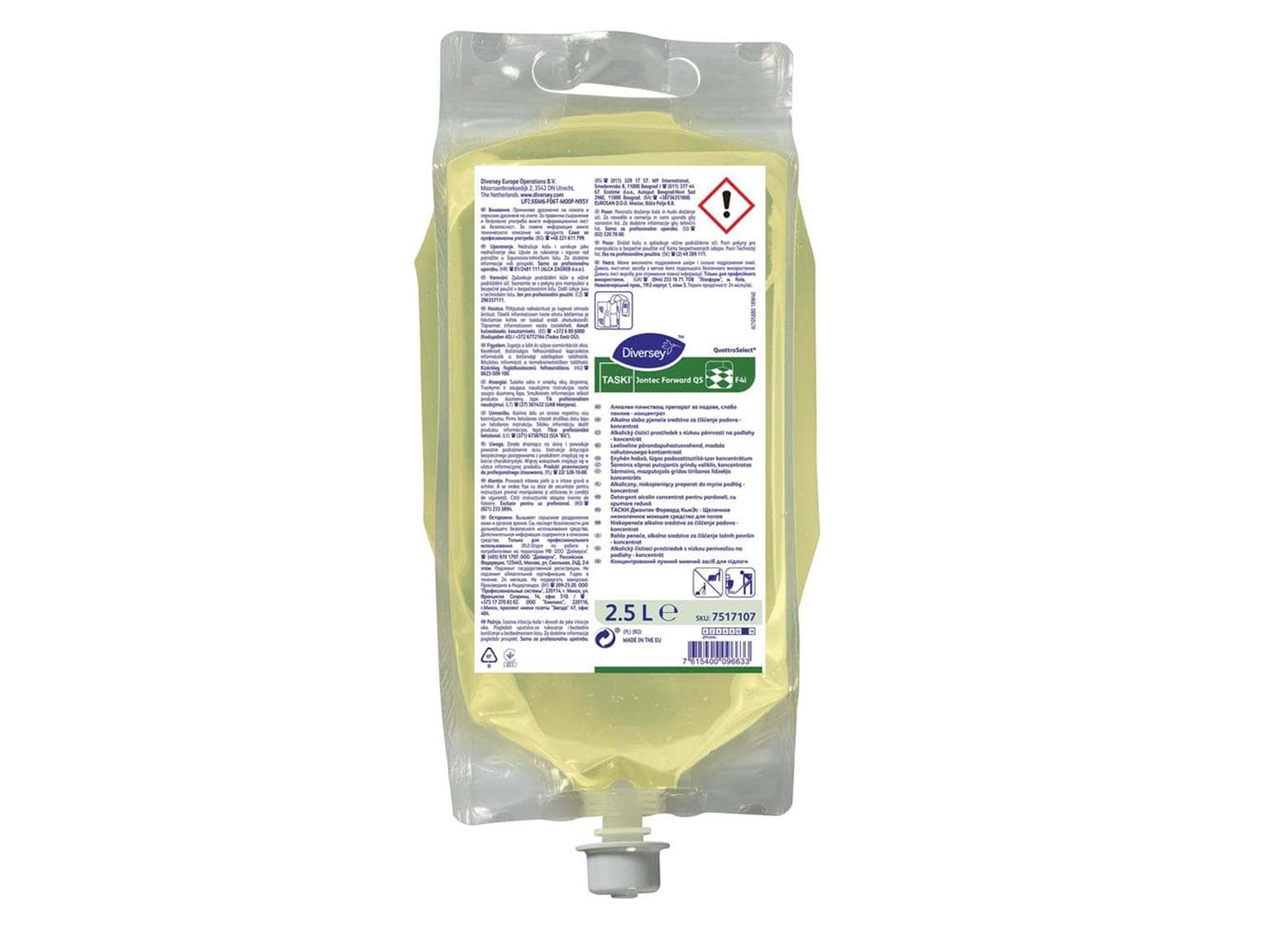 Fussbodenreiniger TASKI Jontec Forward QS F4i, 2 x 2.5 L Beutel