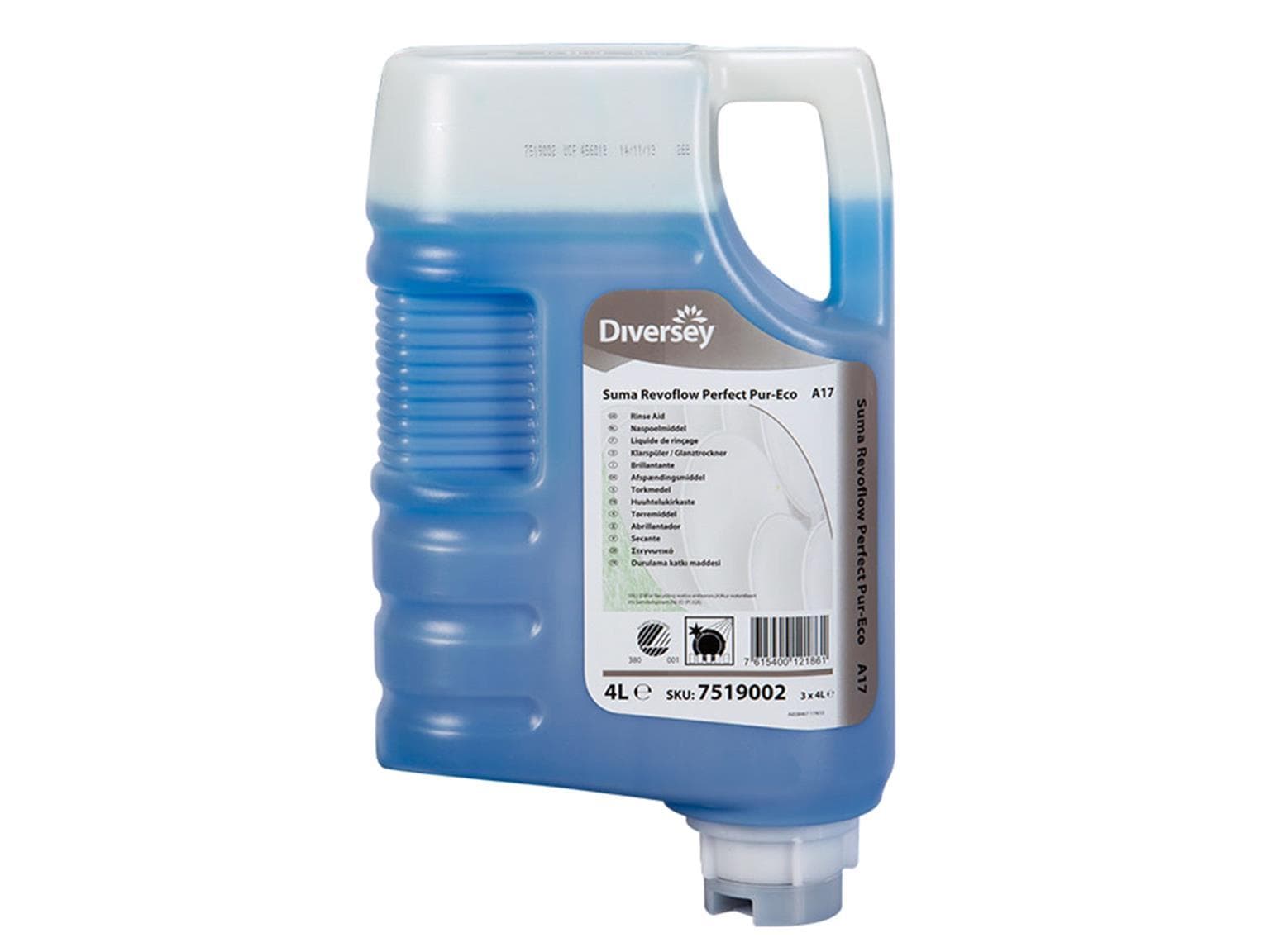 Glanztrockner SUMA Revoflow Perfect Pur-Eco A17, 3 x 4L Kartuschen