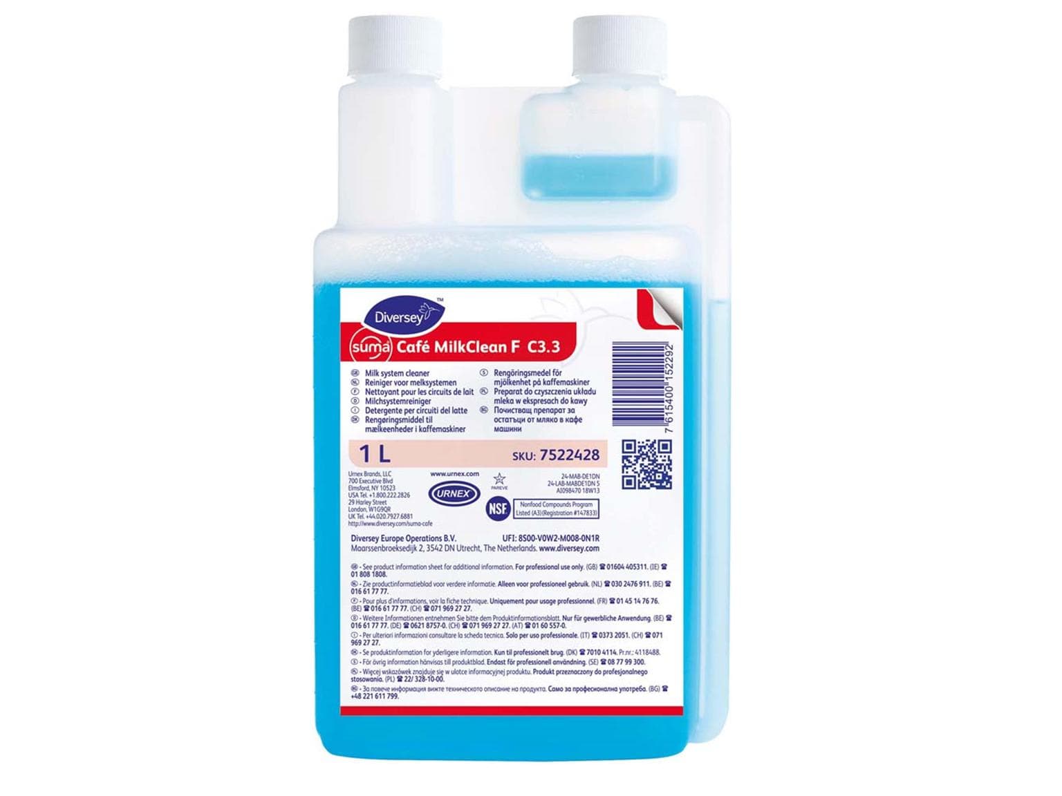 Milchsystemreiniger SUMA Café MilkClean F C3.3, 6 x 1L Flasche