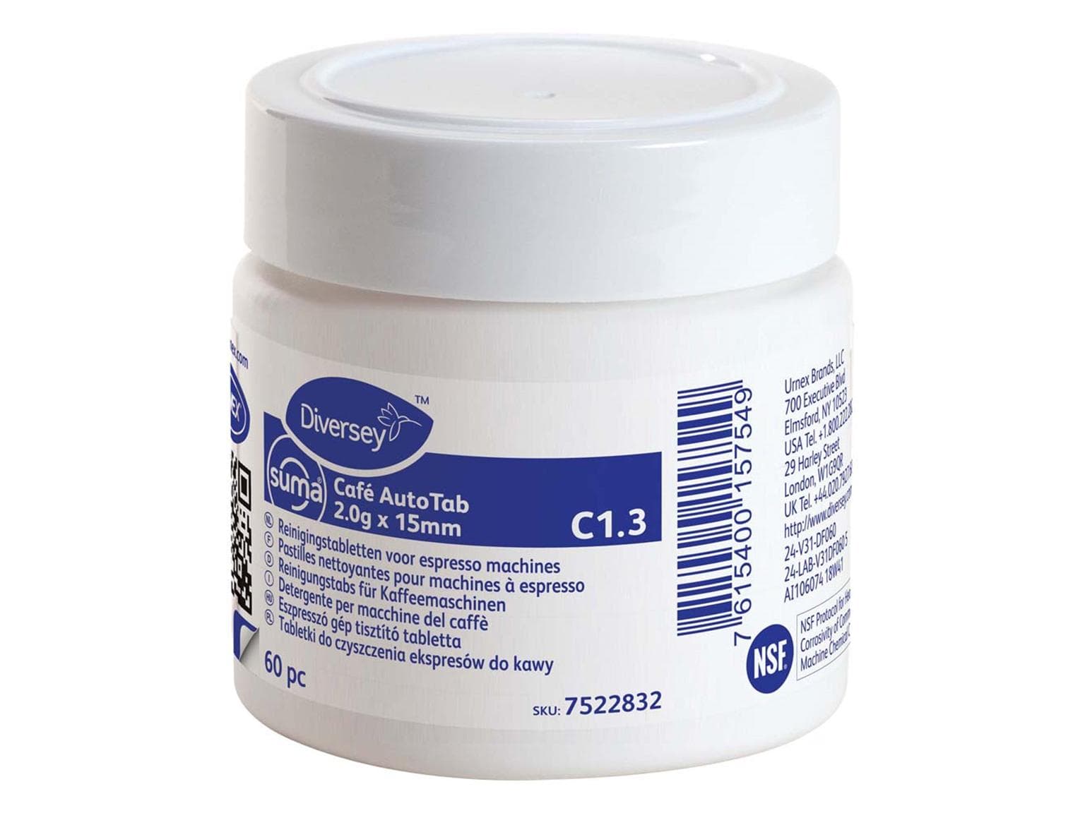 Reinigungstabs SUMA Café AutoTab C1.2, 2 x 60 Stück