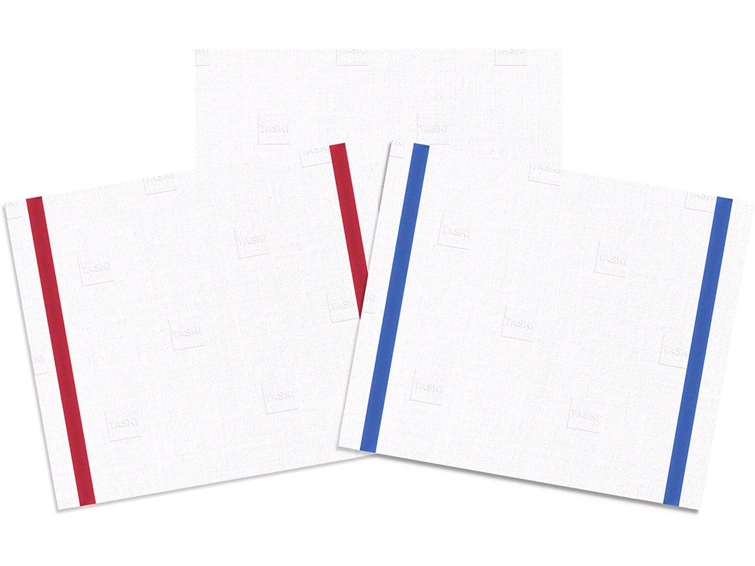 TASKISUM Einweg-Mikrofasertücher Karton à 40 Stk. weiss 175 x 122 mm