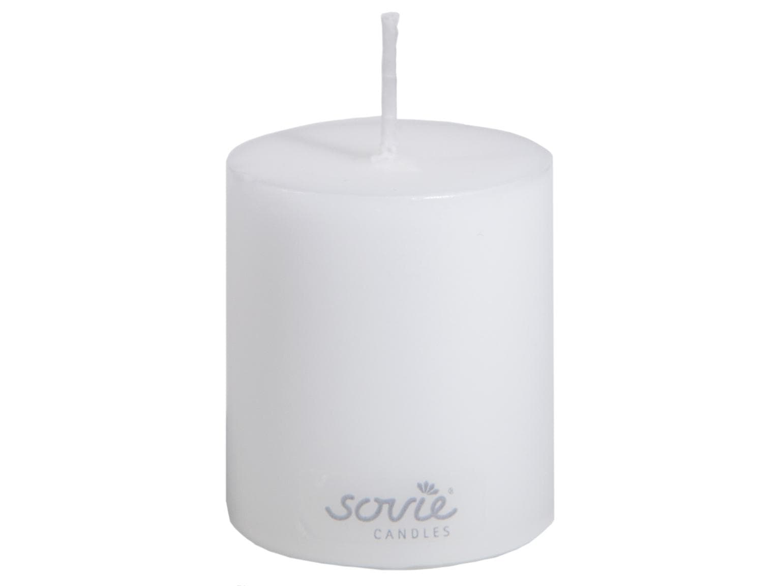 Stumpenkerzen, Ø 50 mm x 60 mm, weiss