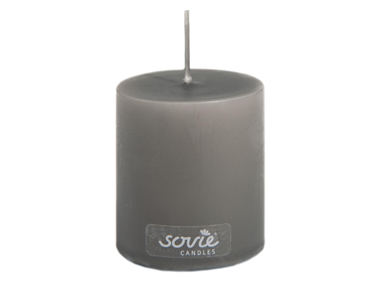 Stumpenkerzen, Ø 50 mm x 60 mm, braun