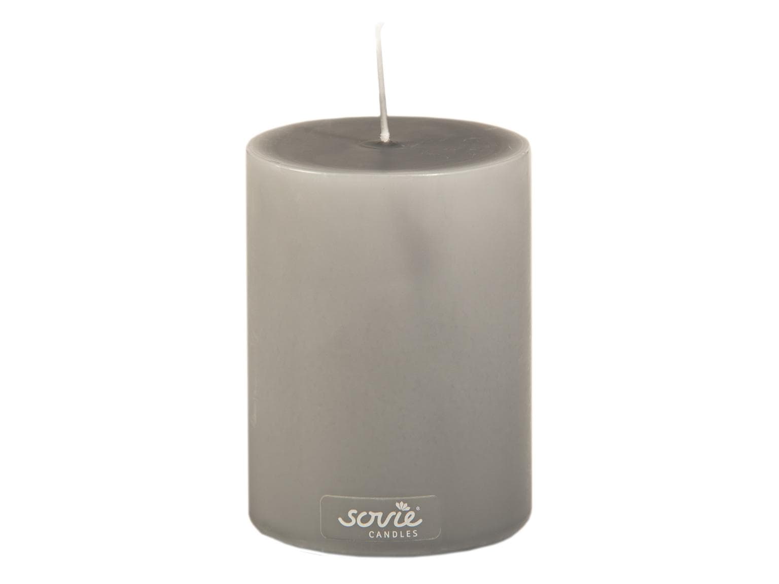 Stumpenkerzen, Ø 70 mm x 100 mm, braun