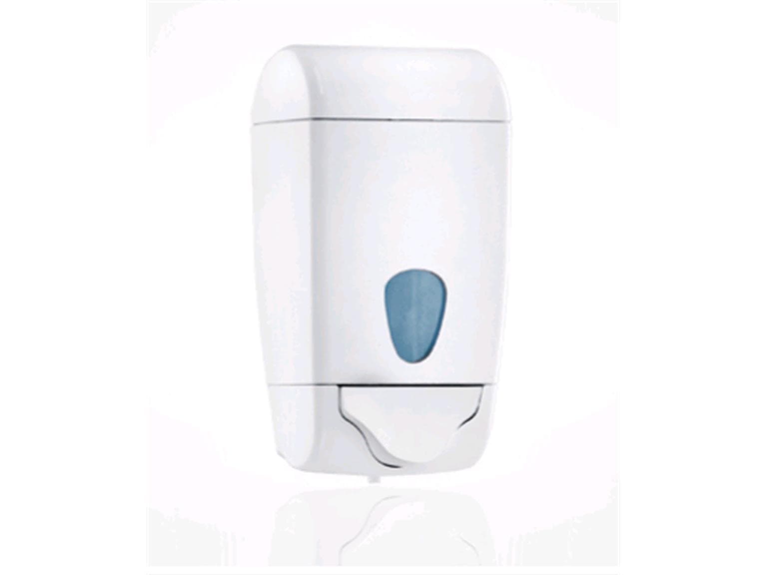 Seifenspender weiss, 0.8 lt H216 x B115 x T80 mm, für Selbestauf-