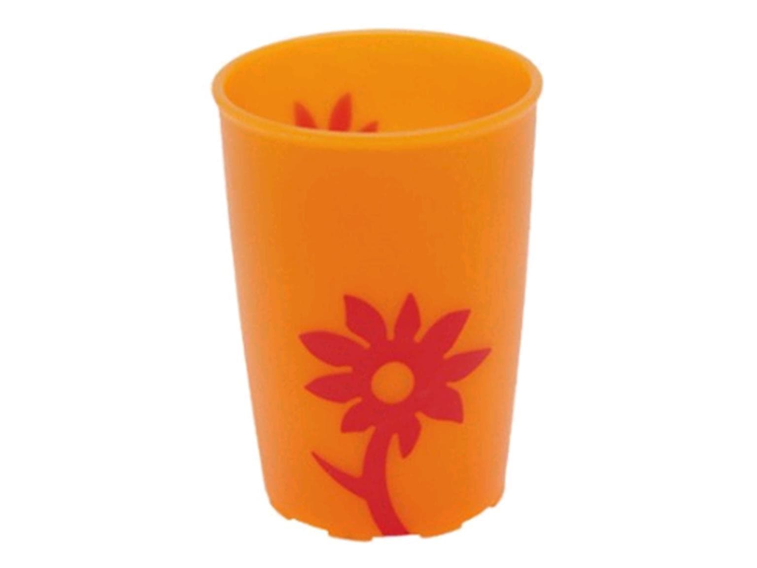 Becher mit Antirutsch Blume, Typ 820 Material: PP/TPE,