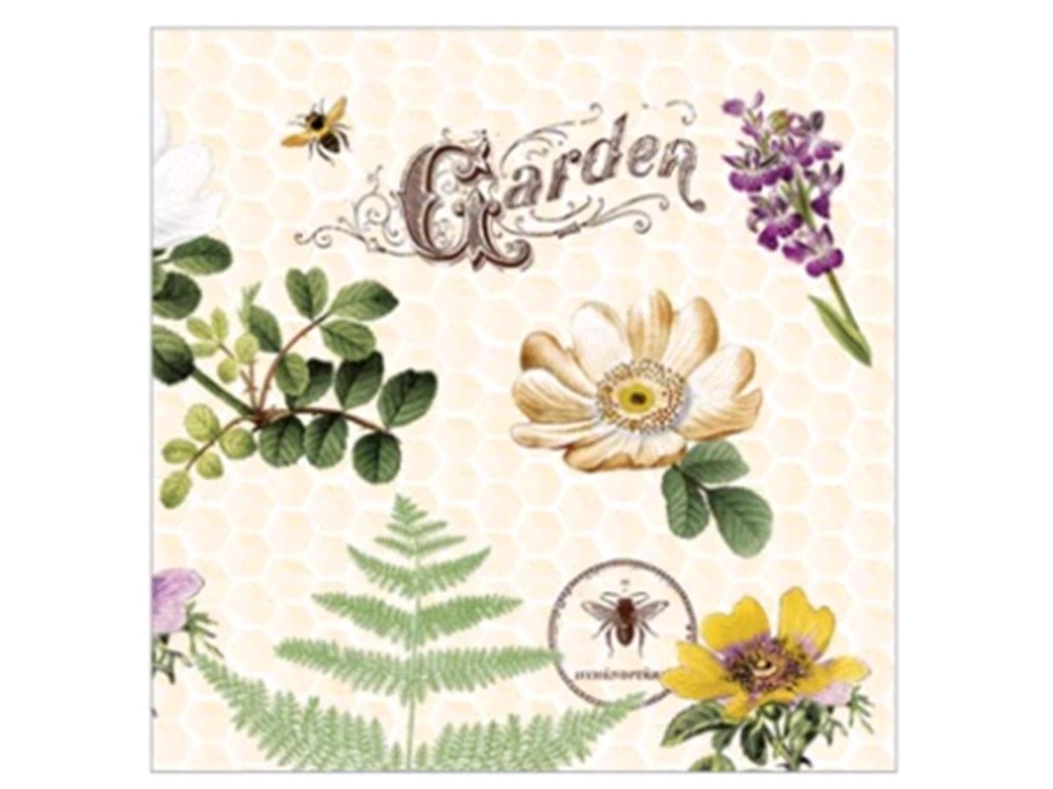 Servietten Softpoint, 40 x 40 cm, 1/4 Falz, Bee-Keeping