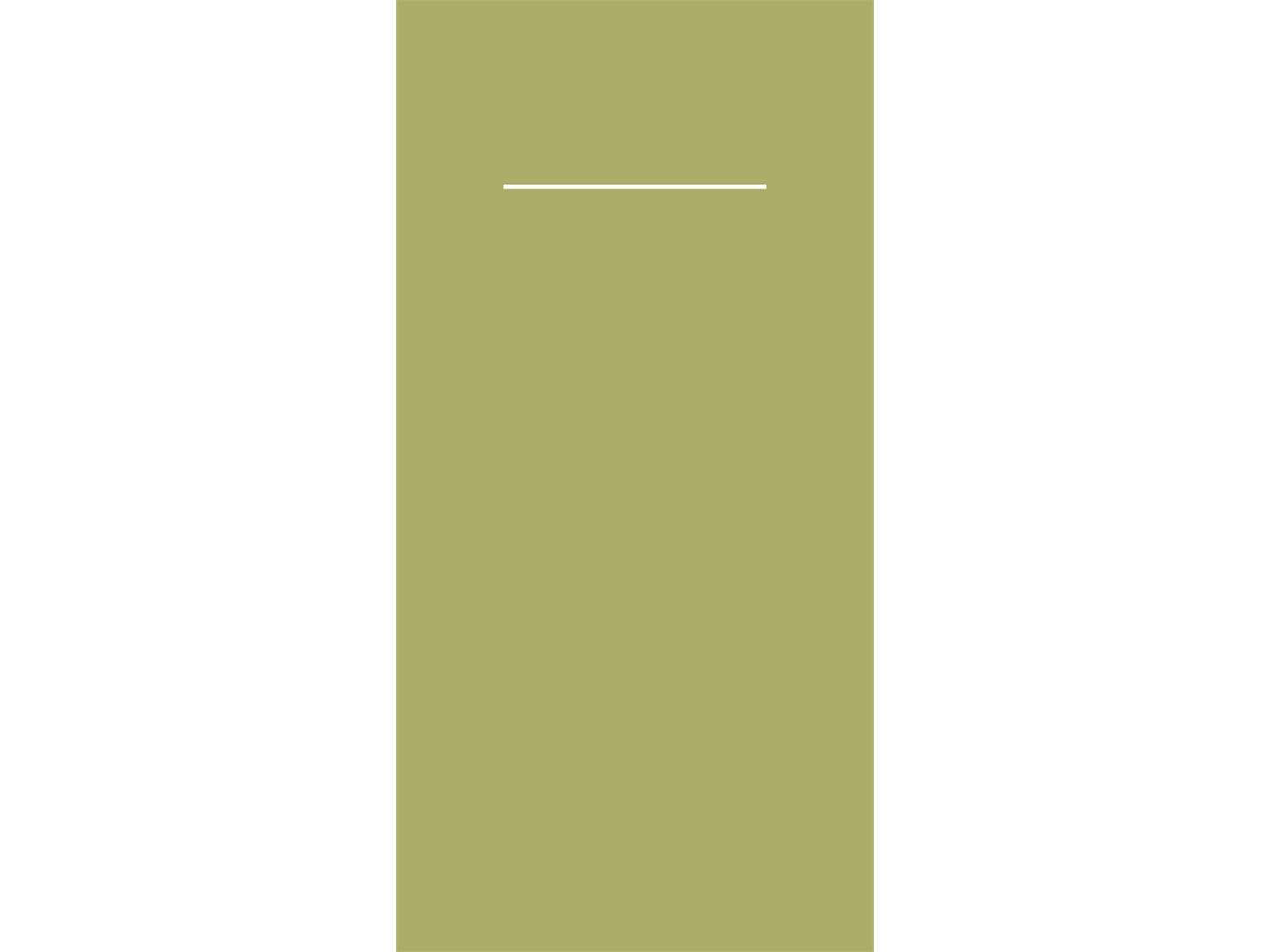 Servietten Airlaid, 40 x 40 cm, 1/4 Falz, oliv