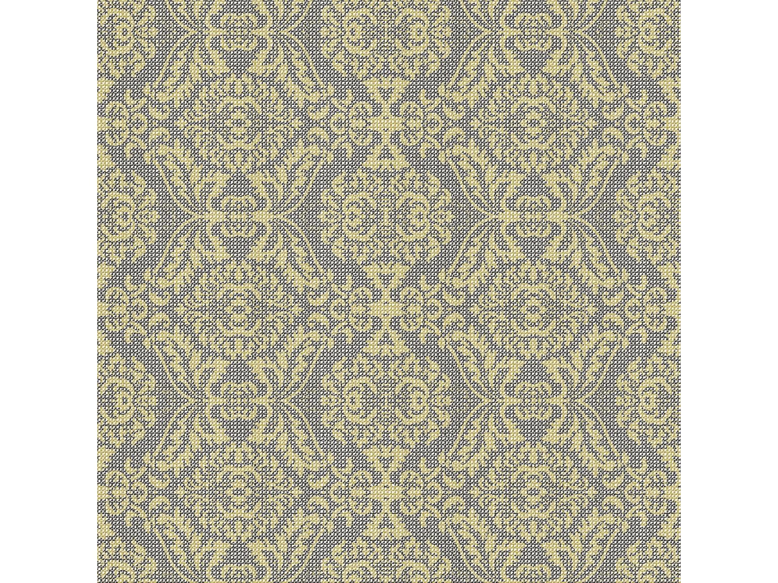 Servietten Airlaid, 40 x 40 cm, 1/4 Falz, "KIYAN" gold/schwarz