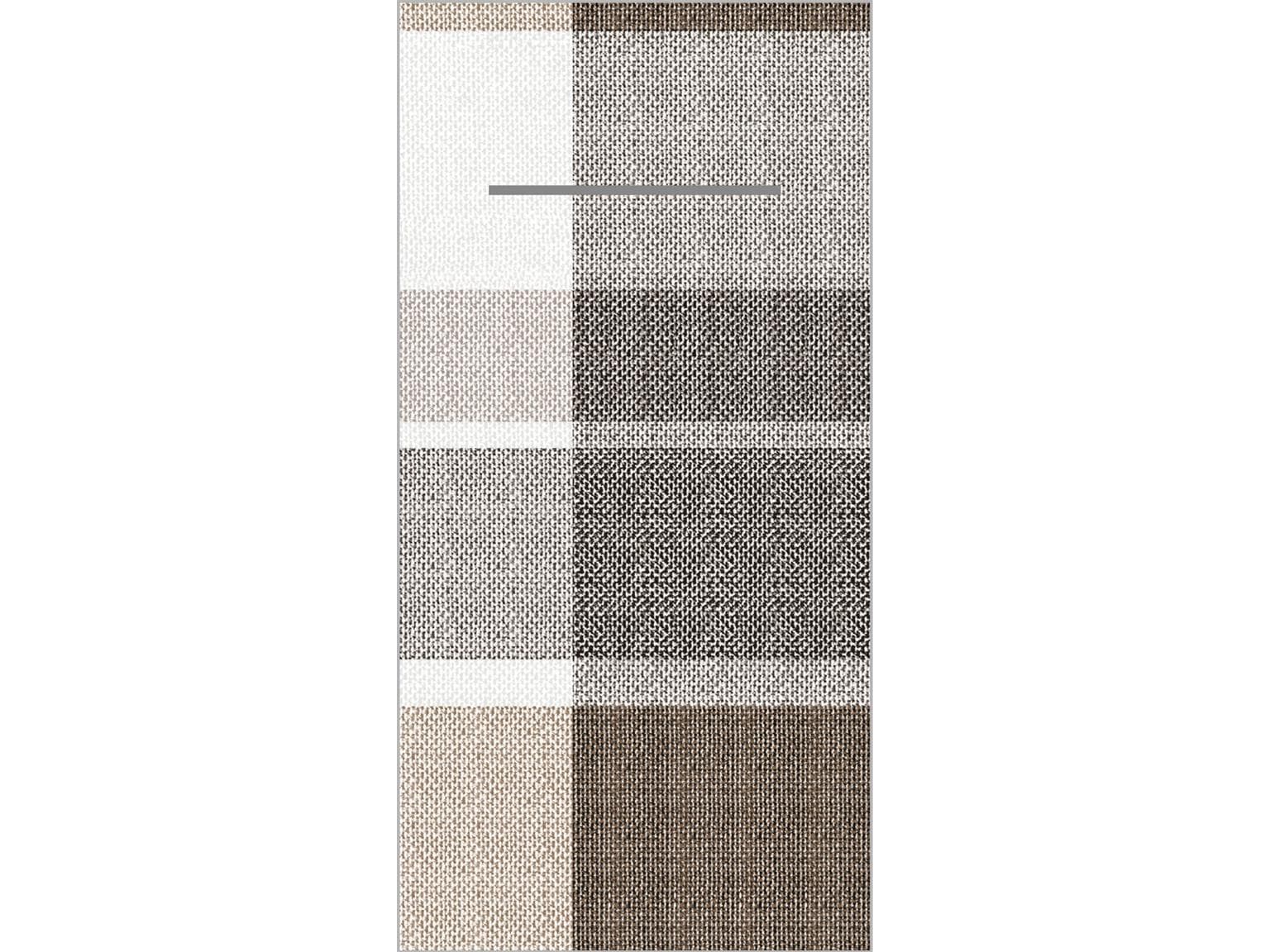 Besteckserviette Airlaid, 40 x 40 cm, 1/8 Falz, "MARC" braun/schwarz