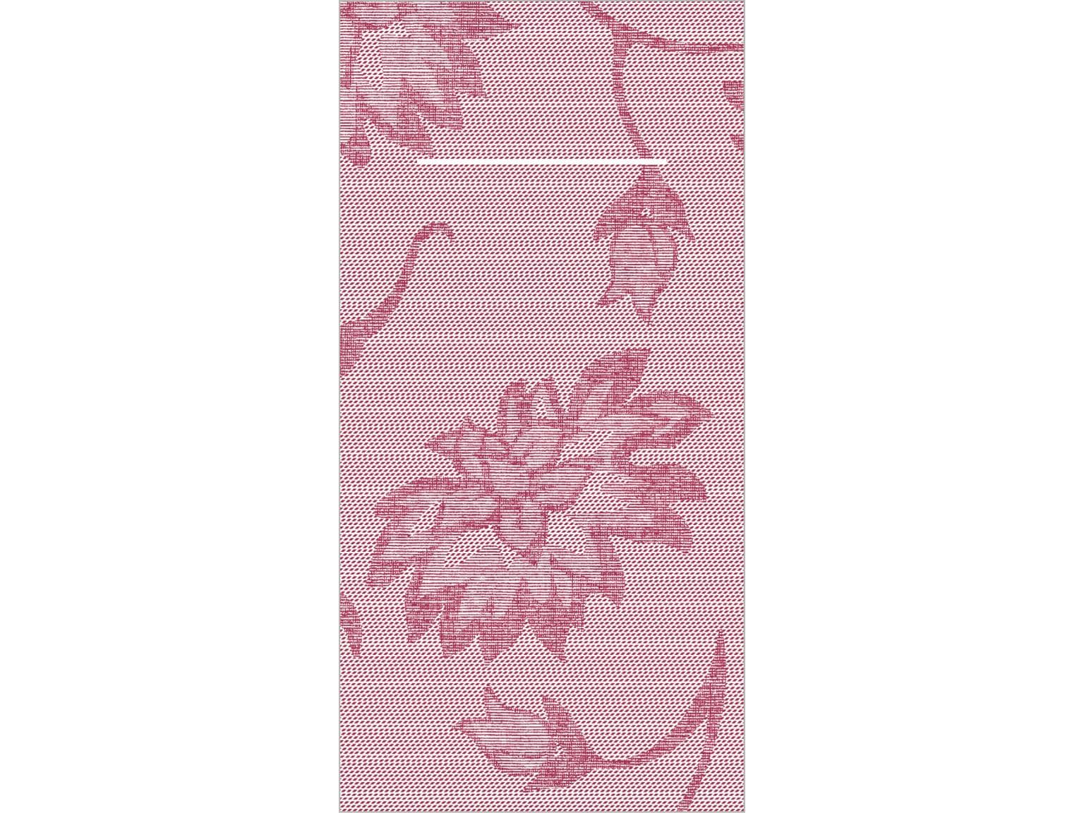 Besteckserviette Airlaid, 40 x 40 cm, 1/8 Falz, "LISBOA" bordeaux