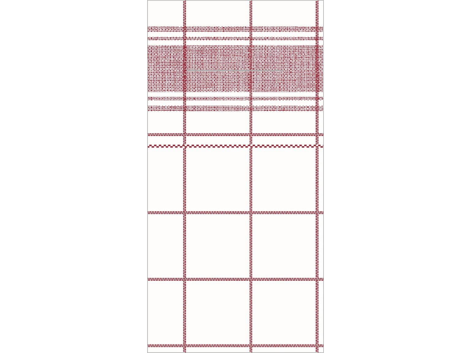 Besteckserviette Airlaid, 40 x 40 cm, 1/8 Falz, "NADEEM" bordeaux