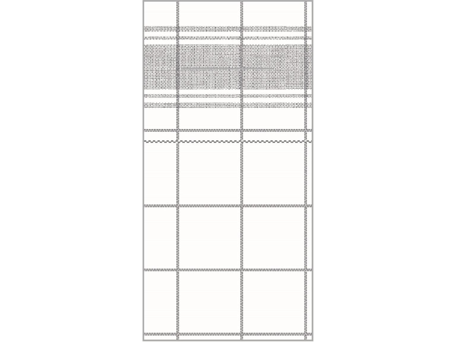 Besteckserviette Airlaid, 40 x 40 cm, 1/8 Falz, "NADEEM" grau