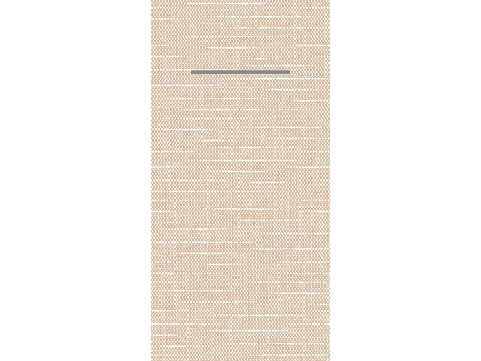 Besteckserviette Airlaid, 40 x 40 cm, 1/8 Falz, "STOCKHOLM" hellbraun