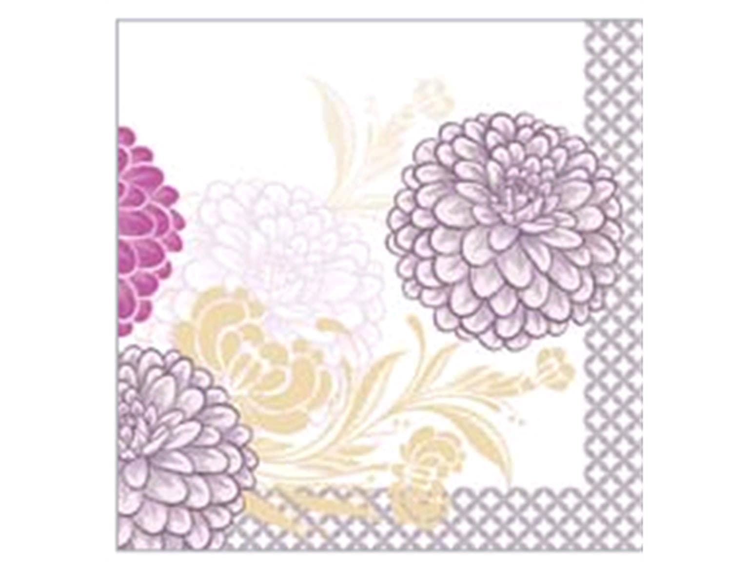 Servietten Airlaid, 40 x 40 cm, 1/4 Falz, "CLARISSA" violett