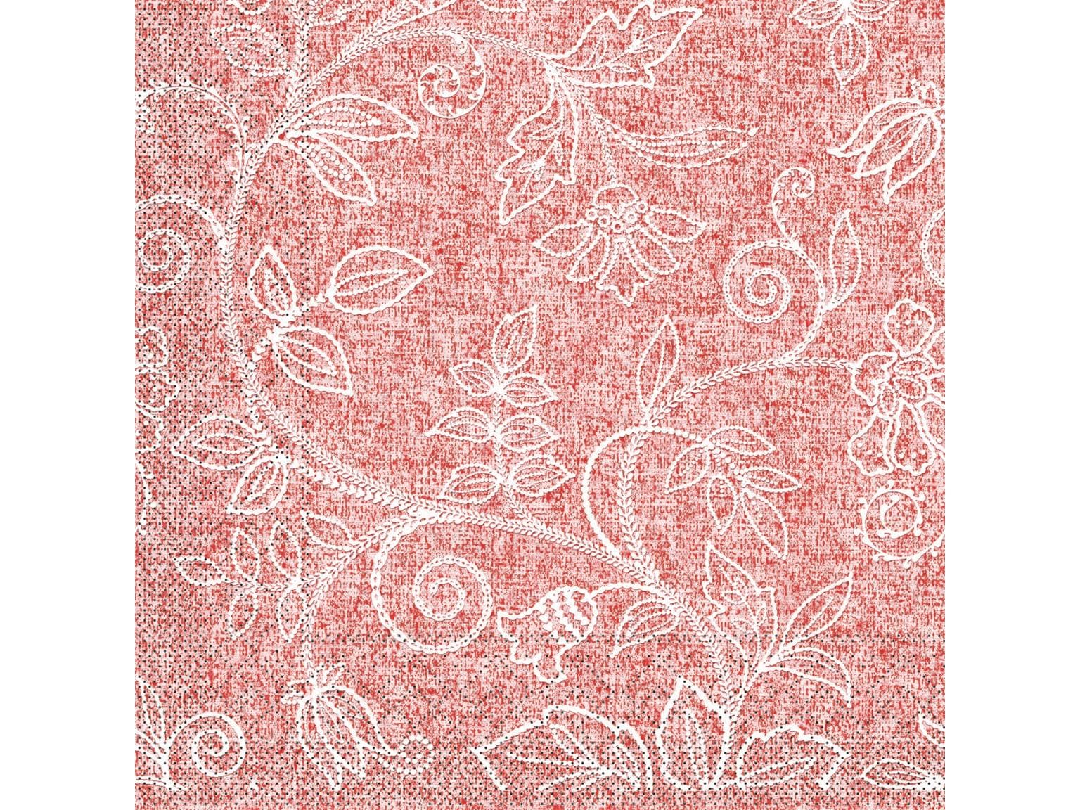 Servietten Tissue 3-lagig, 25 x 25 cm, 1/4 Falz, Darlyn  "terrakotta"