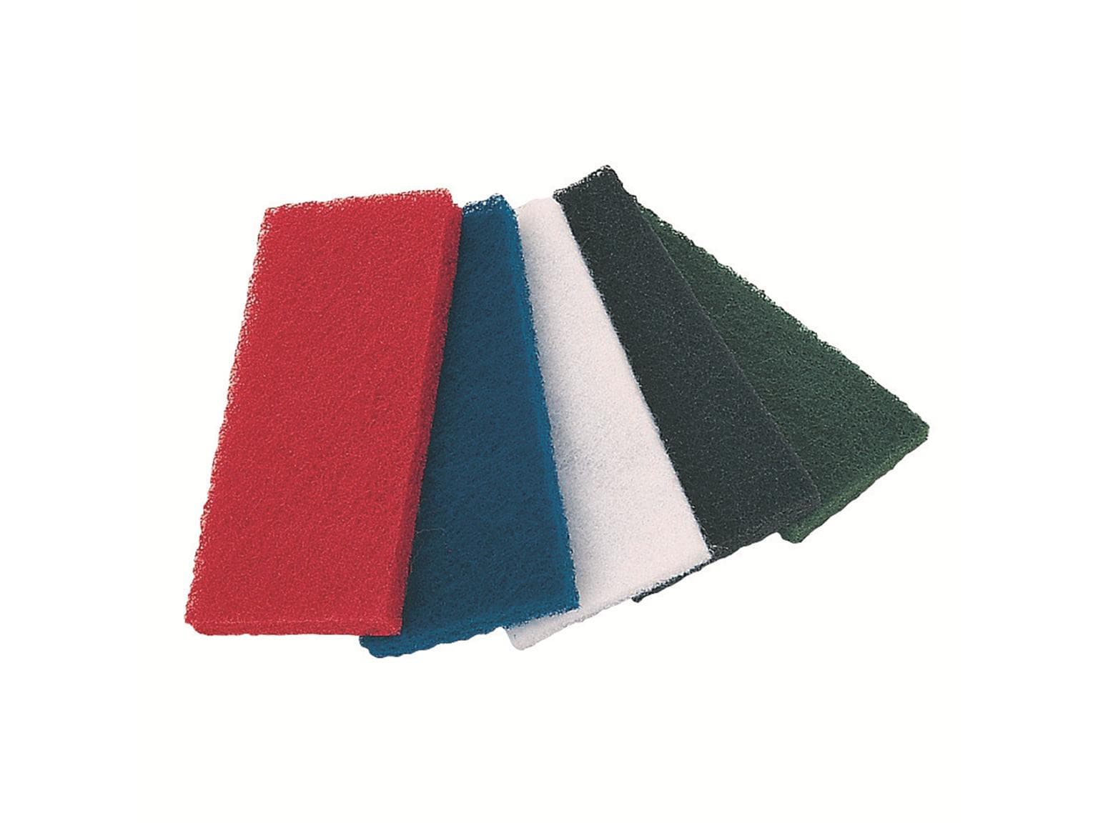 Hand-Pad "Super", 11.4 x 25.5cm, 20mm dick, braun, Abrassivmaterial