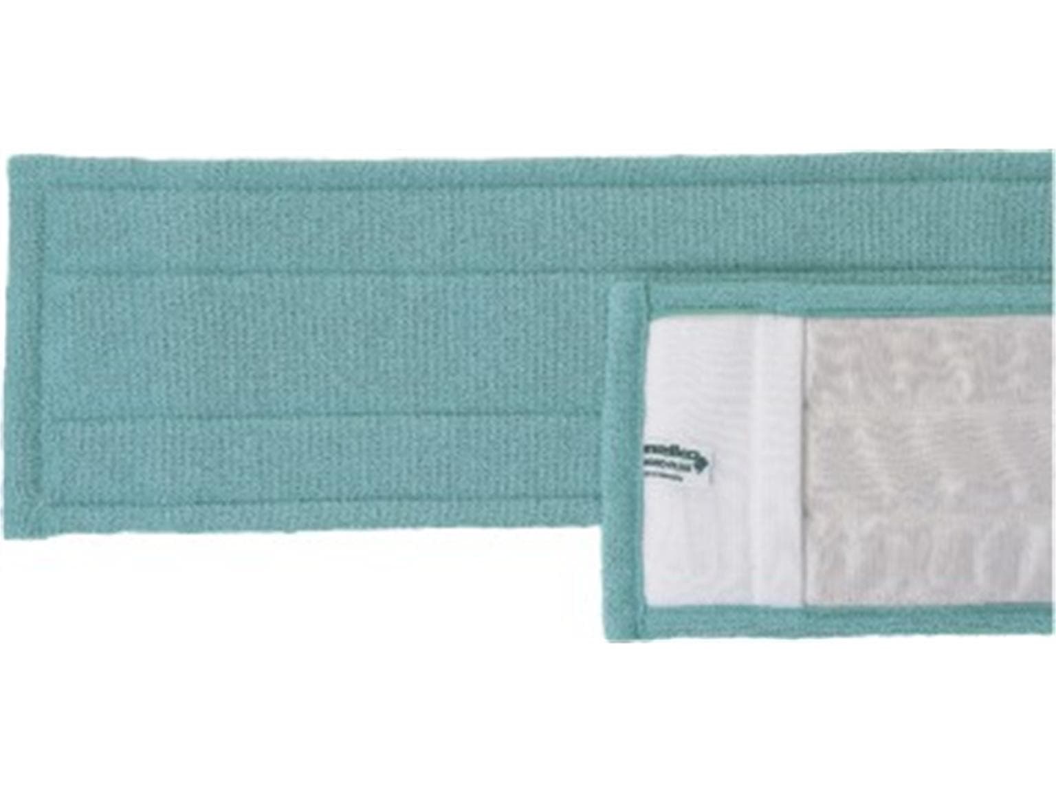 Micro-plus-mopp hellgrün, 50 cm, 100% Microfaserbezug für besonders glatte