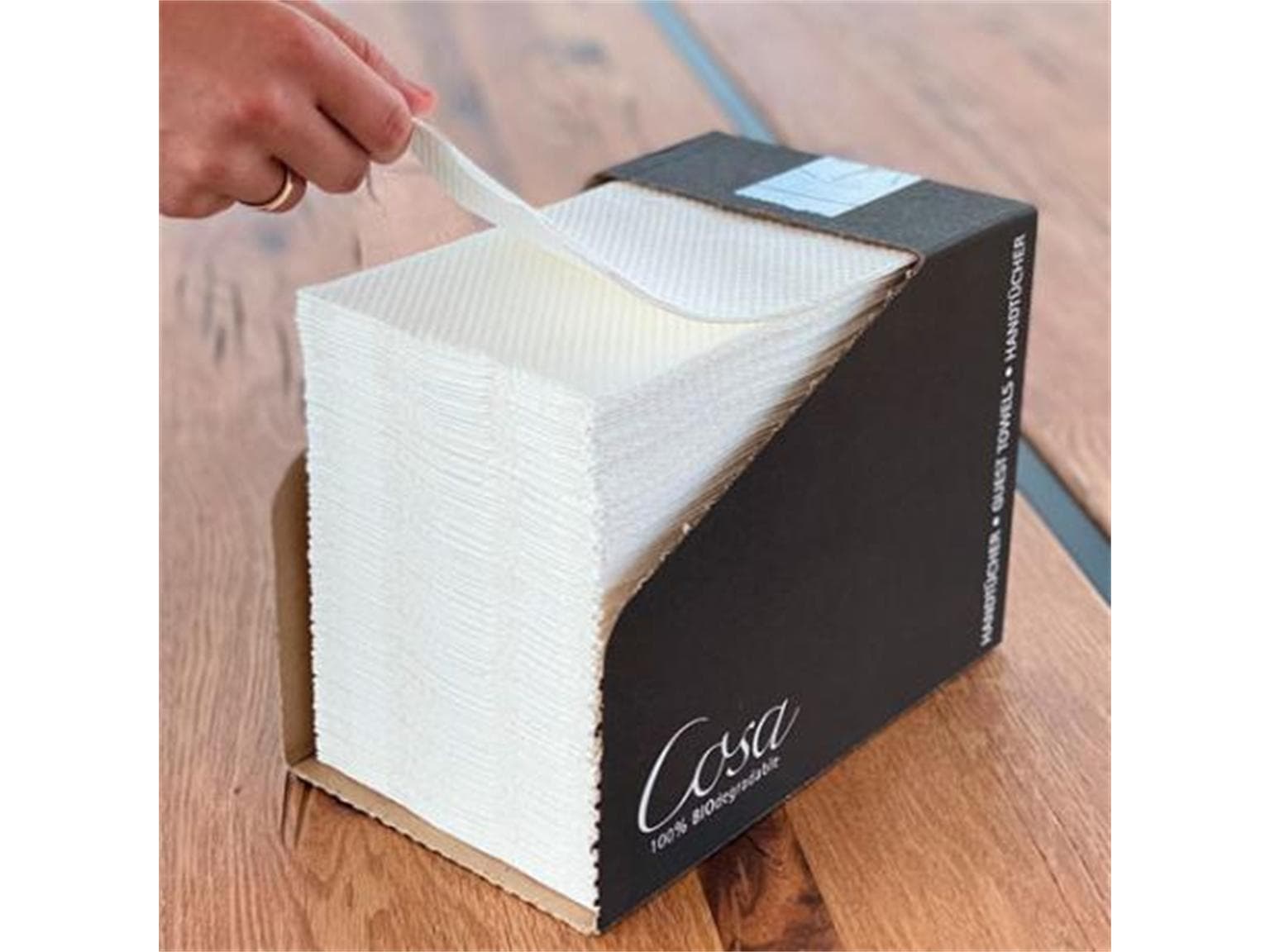 Falthandtücher Cosa, 30x39cm, Dispenser, Tissue, 4-lagig