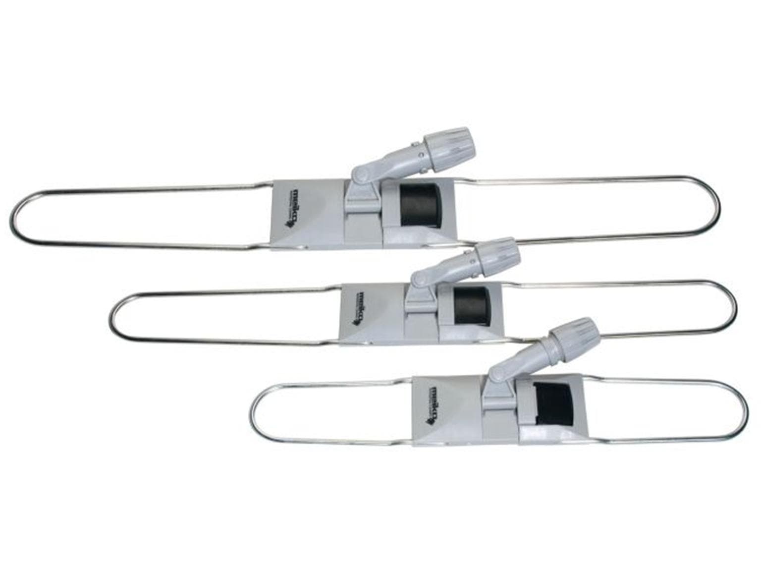 Klapphalter mit Metallbügeln 40 cm, beidseitig klappbar, für Feuchtwisch-und