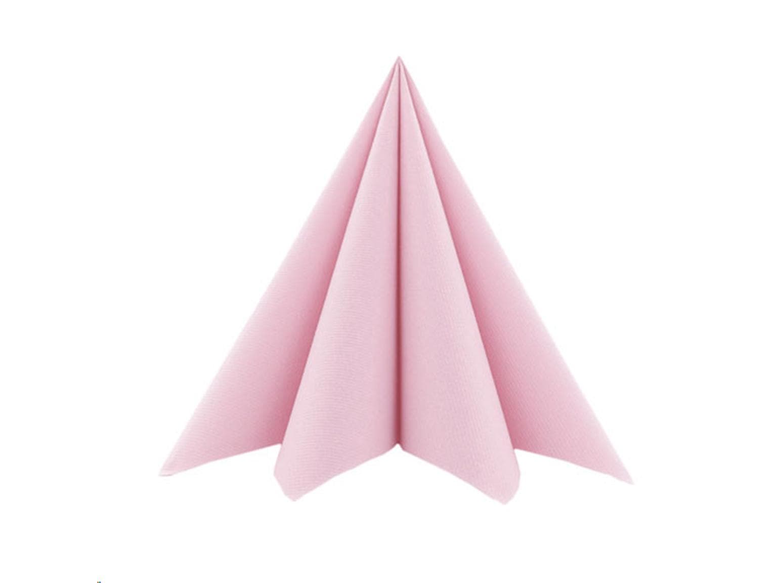 Servietten Softpoint, 40 x 40 cm 1/4 Falz, altrosa, unbedruckt