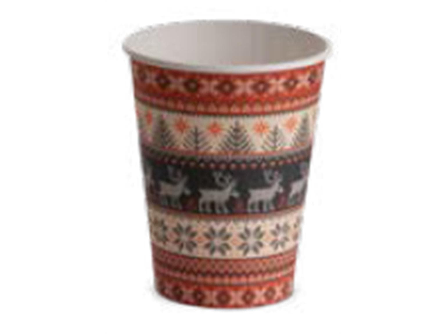 Kaffeebecher 2 dl weiss, aus umwelt- freundlicher Pappe, PE-beschichtet, mit