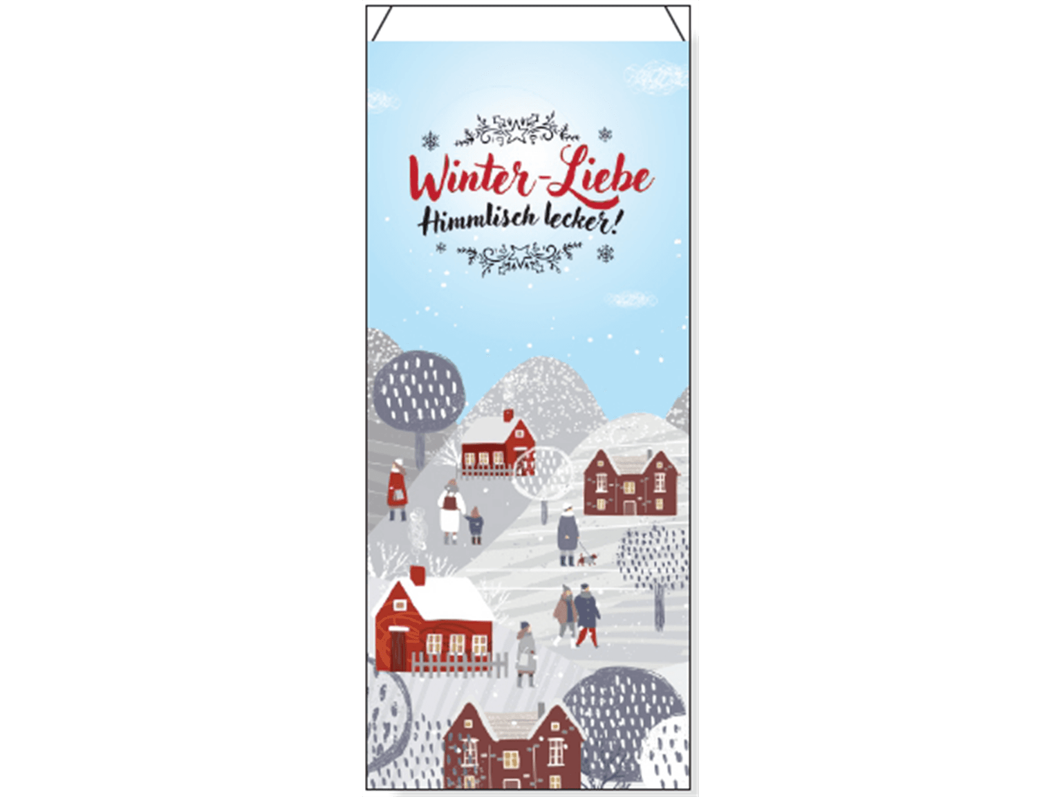 Seitenfaltenbeutel aus weissem Kraft- papier 35 gm2, 12 x 5 x 28 cm, Grösse 1,