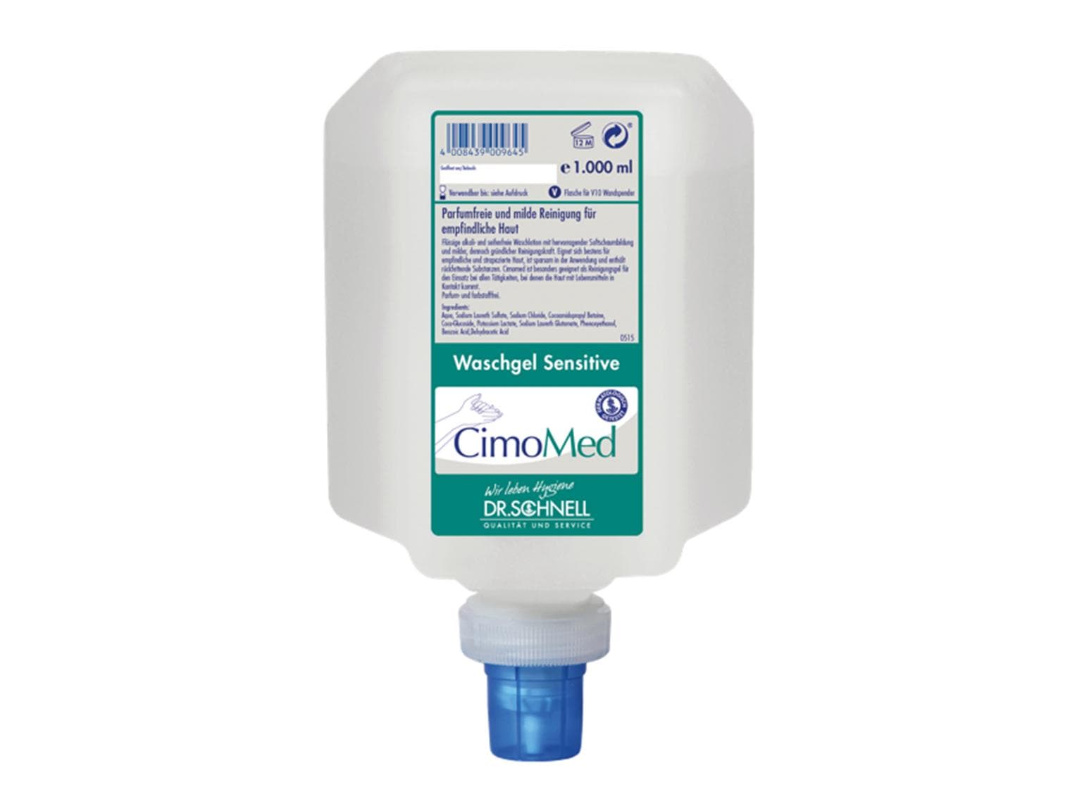 CimoMed, Waschgel für schonende Hautreinigung sensitiver Haut