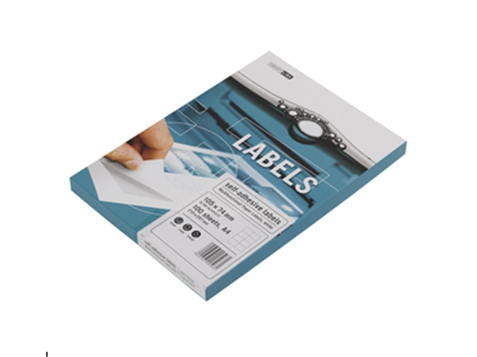 euro LABELS Multifunktionale Etiketten 105 x 74 mm, 8 Stück per A4-Blatt