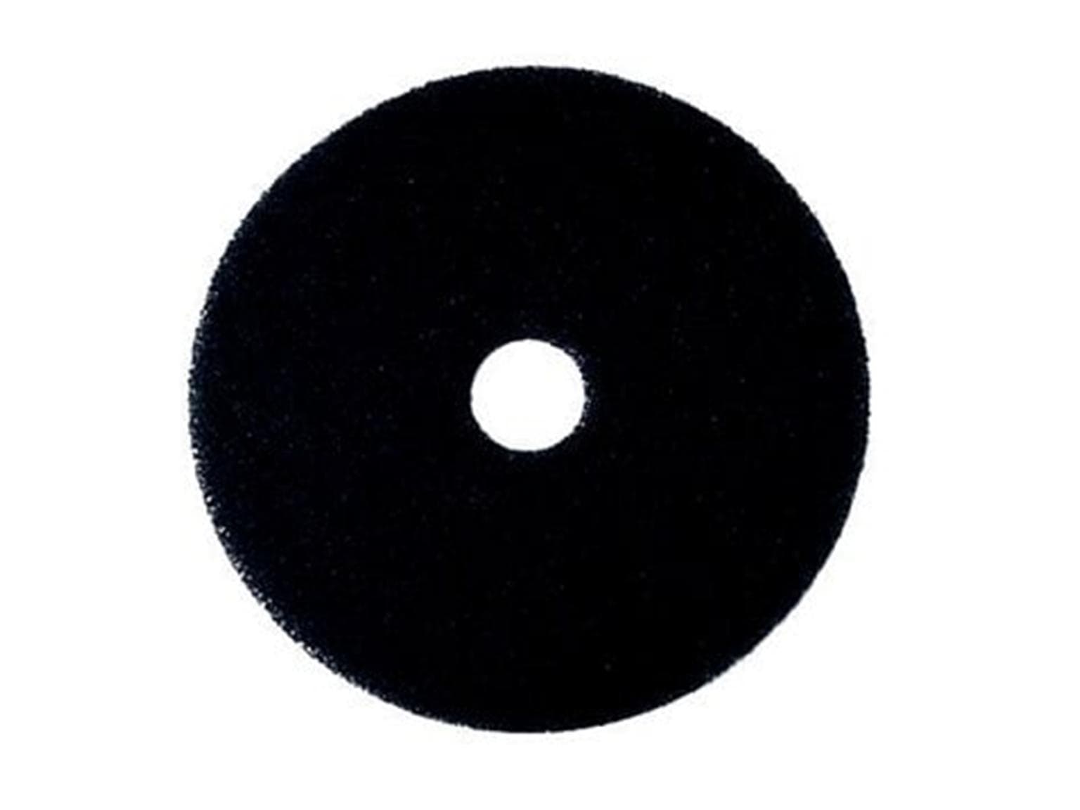 Superpad 3M Scotch-Brite, ø17'' = 432 mm schwarz, aus hochwertigen Nylonfasern