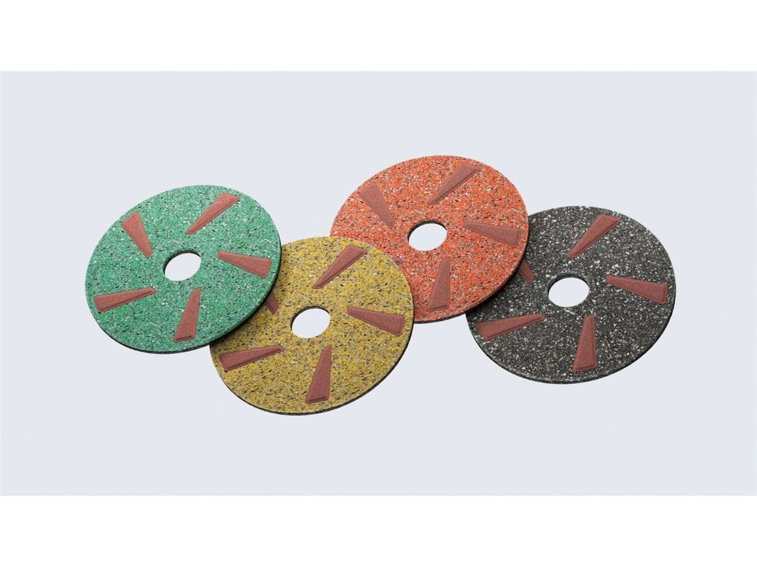 FloorZilla hybrid Pad, 17" 432 mm grün / gelb / rot ; Starter-Kit H 17