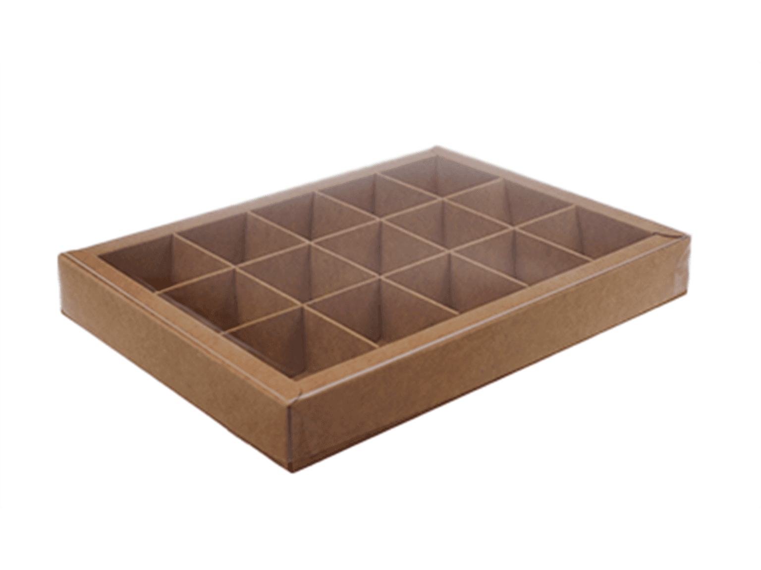 Fensterbox Nr. 6, Kraft 176/126/24mm, aufgerichtet geliefert