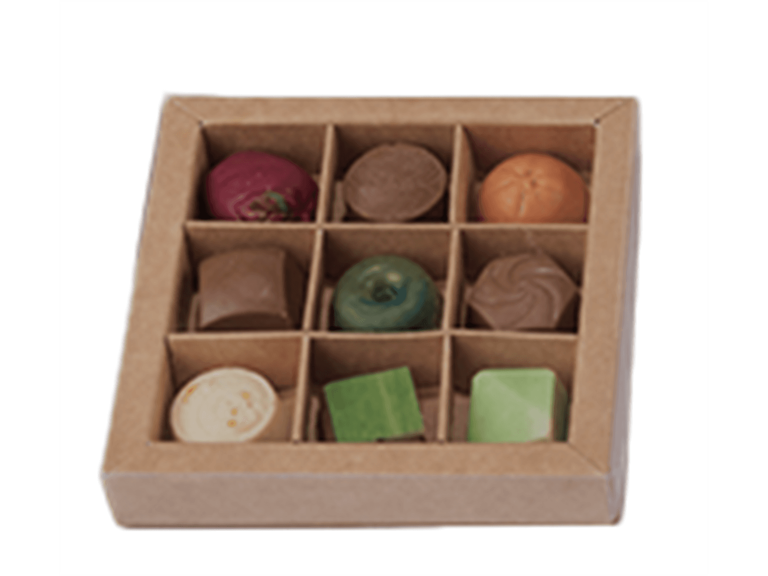 Fensterbox Nr. 10, Kraft 100/100/19mm, aufgerichtet geliefert