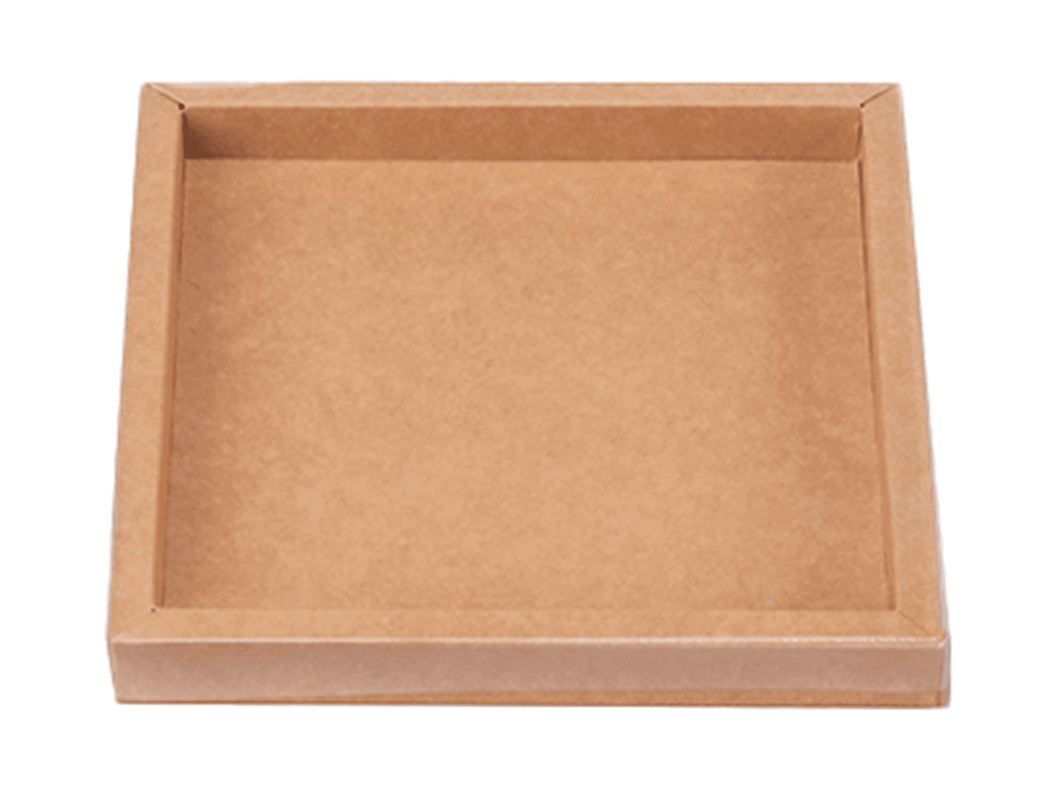 Fensterbox Nr. 12, Kraft 166x166/19mm, aufgerichtet geliefert