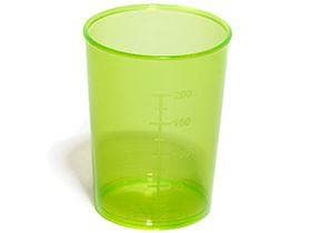 Schnabelbecher Unterteil grün, aus Polypropylen, 250ml