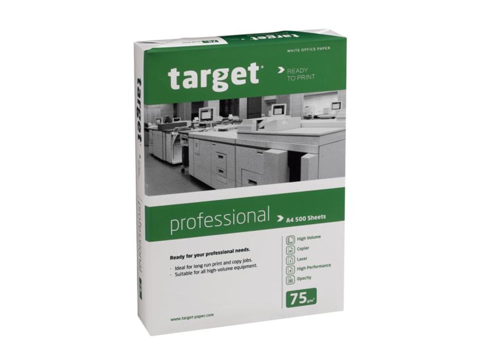 Kopierpapier Target Professional, A3, 75 gm2, hochweiss, holzfrei, PEFC