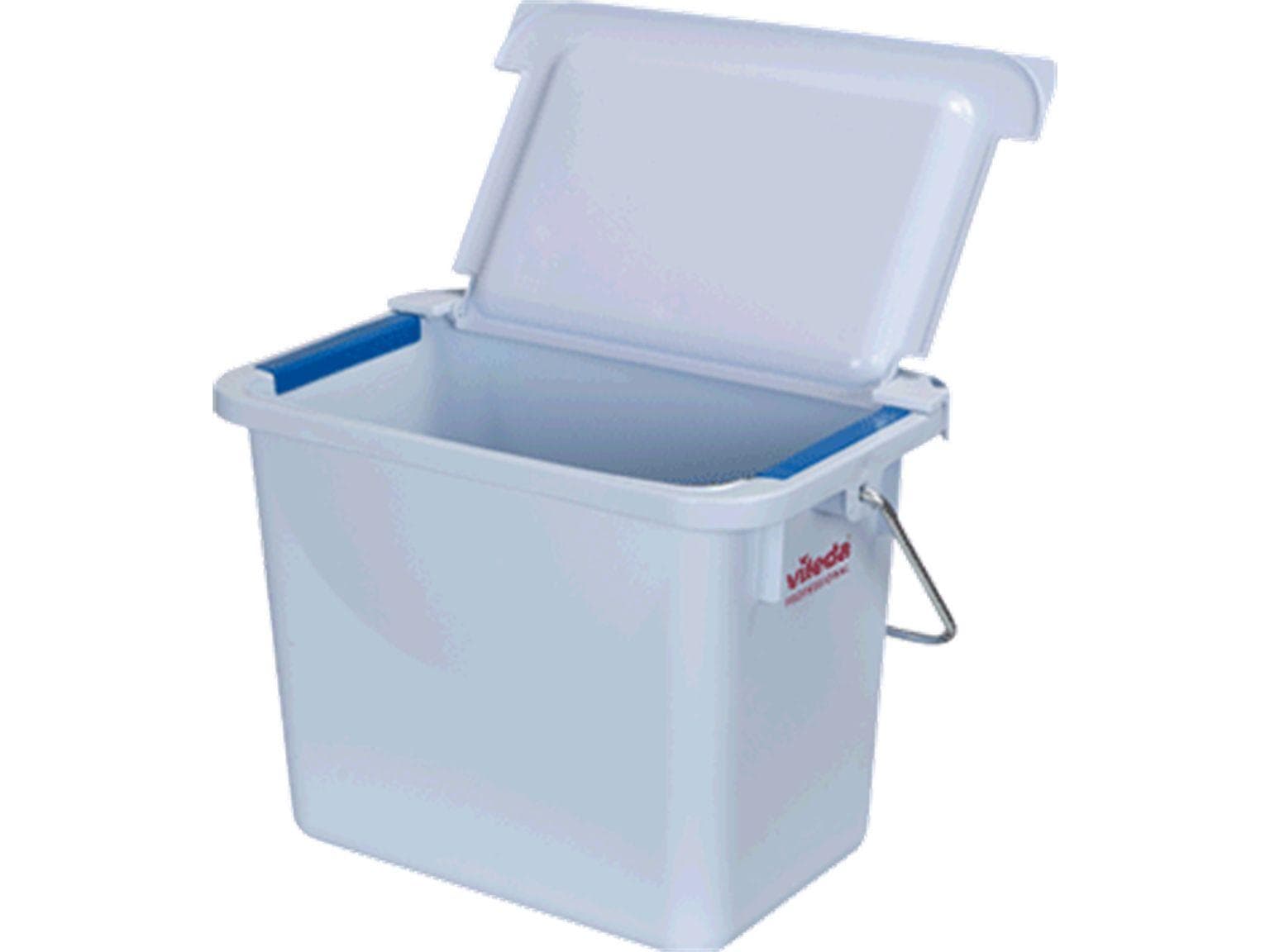 Eimer 15l Clip blau, 36,5x28x27 cm